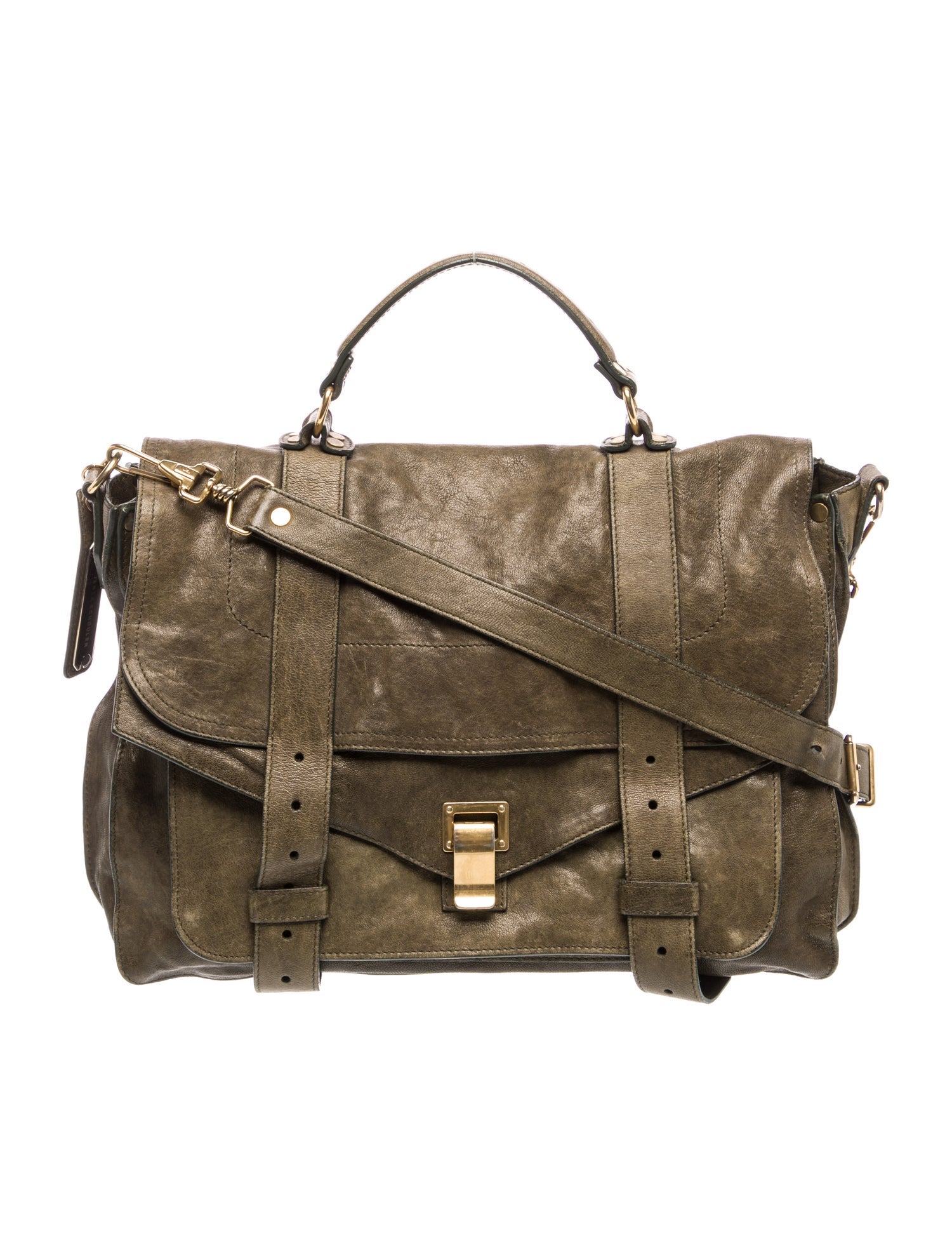 Proenza Schouler Leather Top Handle Bag