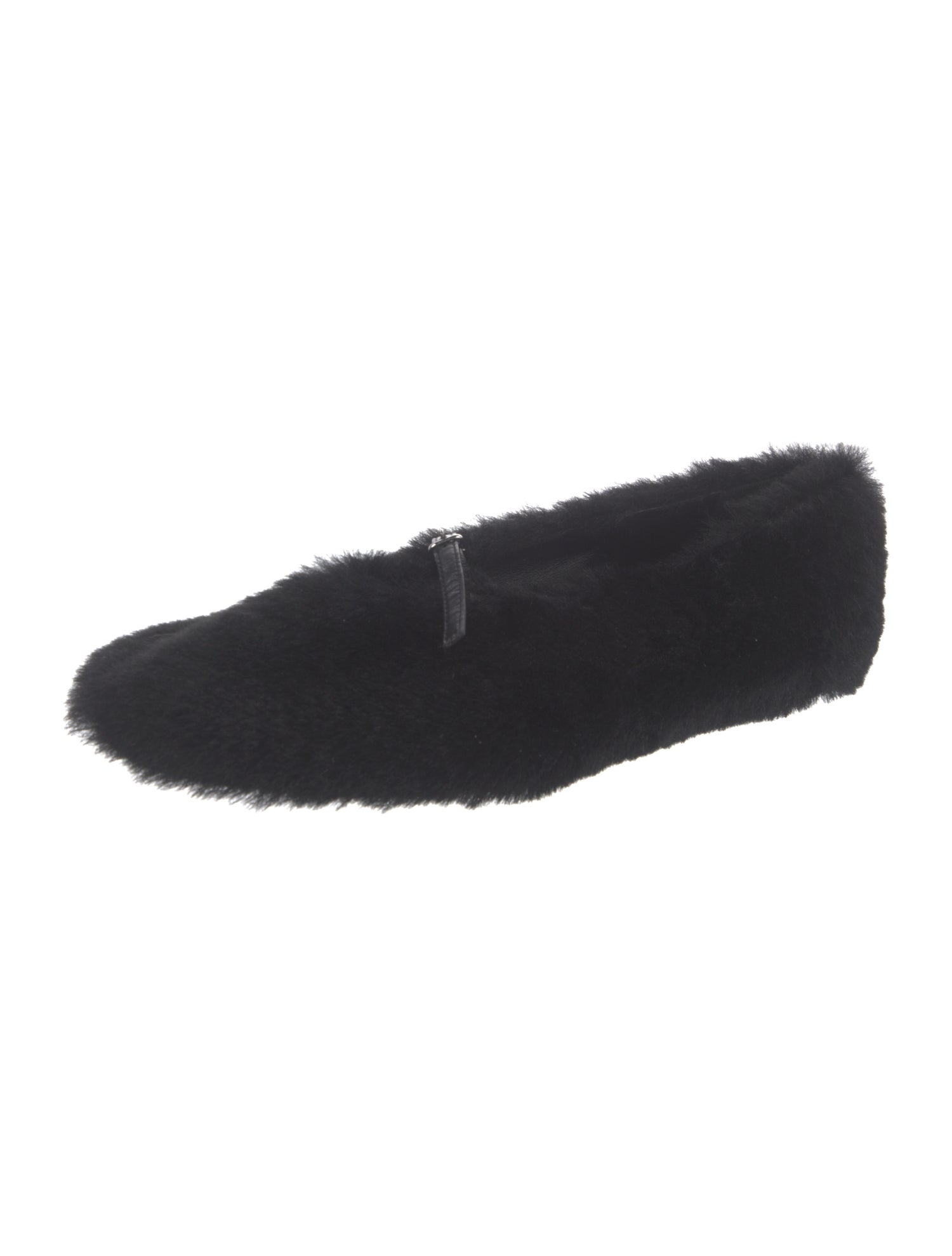 Proenza Schouler Lamb Fur Flats