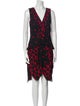 Proenza Schouler Polka Dot Print Knee-Length Dress