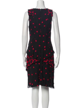 Proenza Schouler Polka Dot Print Knee-Length Dress