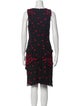 Proenza Schouler Polka Dot Print Knee-Length Dress