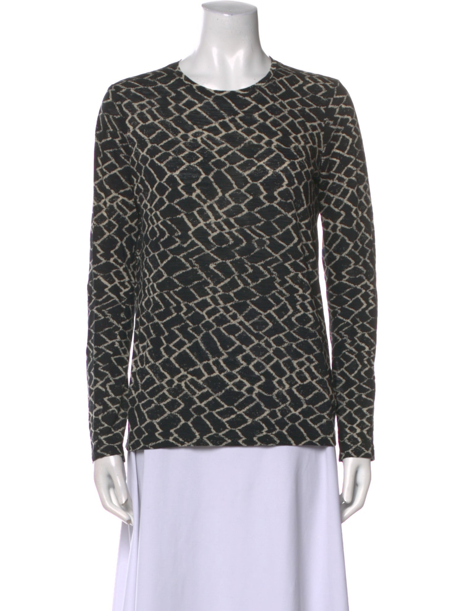 Proenza Schouler Printed Crew Neck Sweatshirt