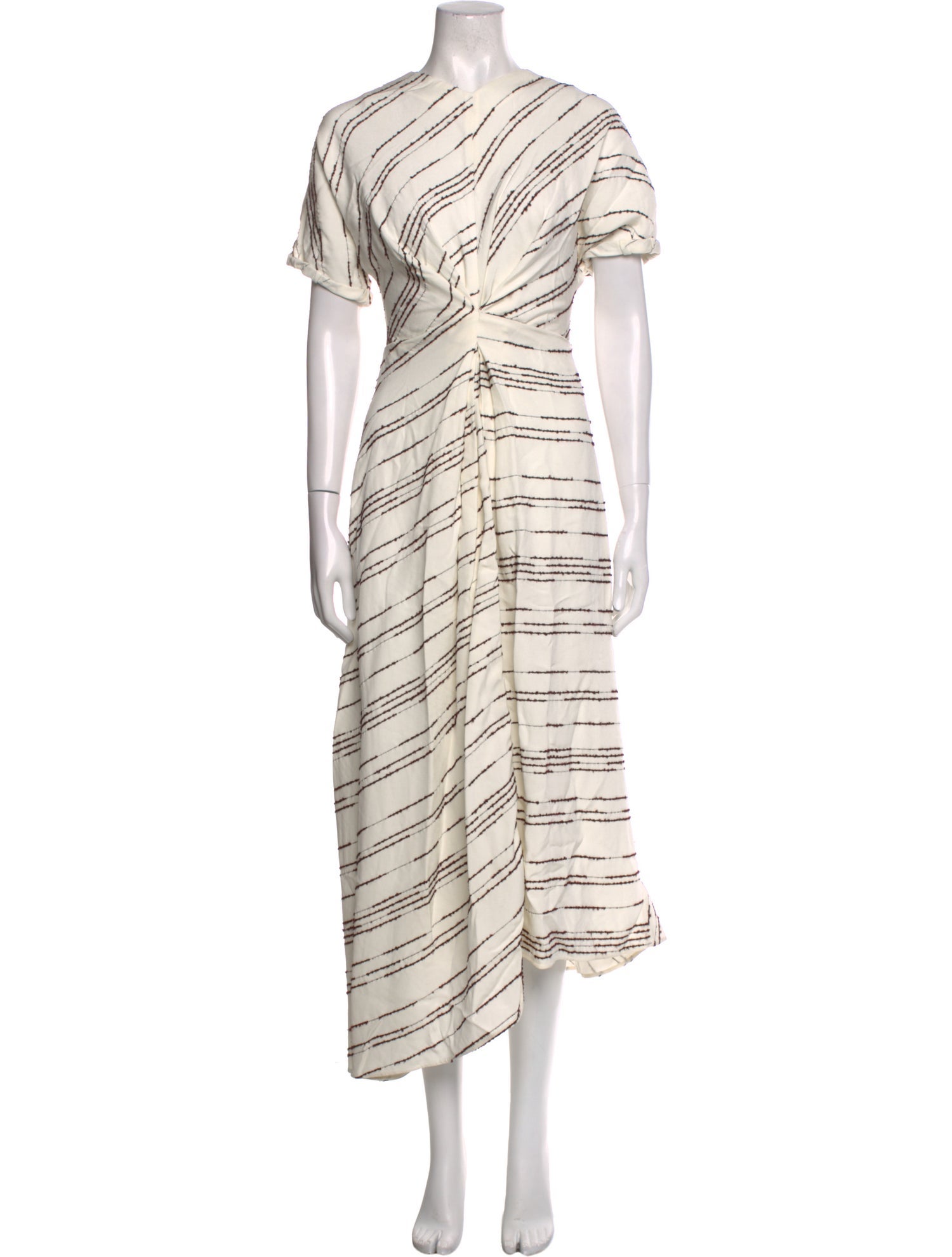 Proenza Schouler Striped Long Dress