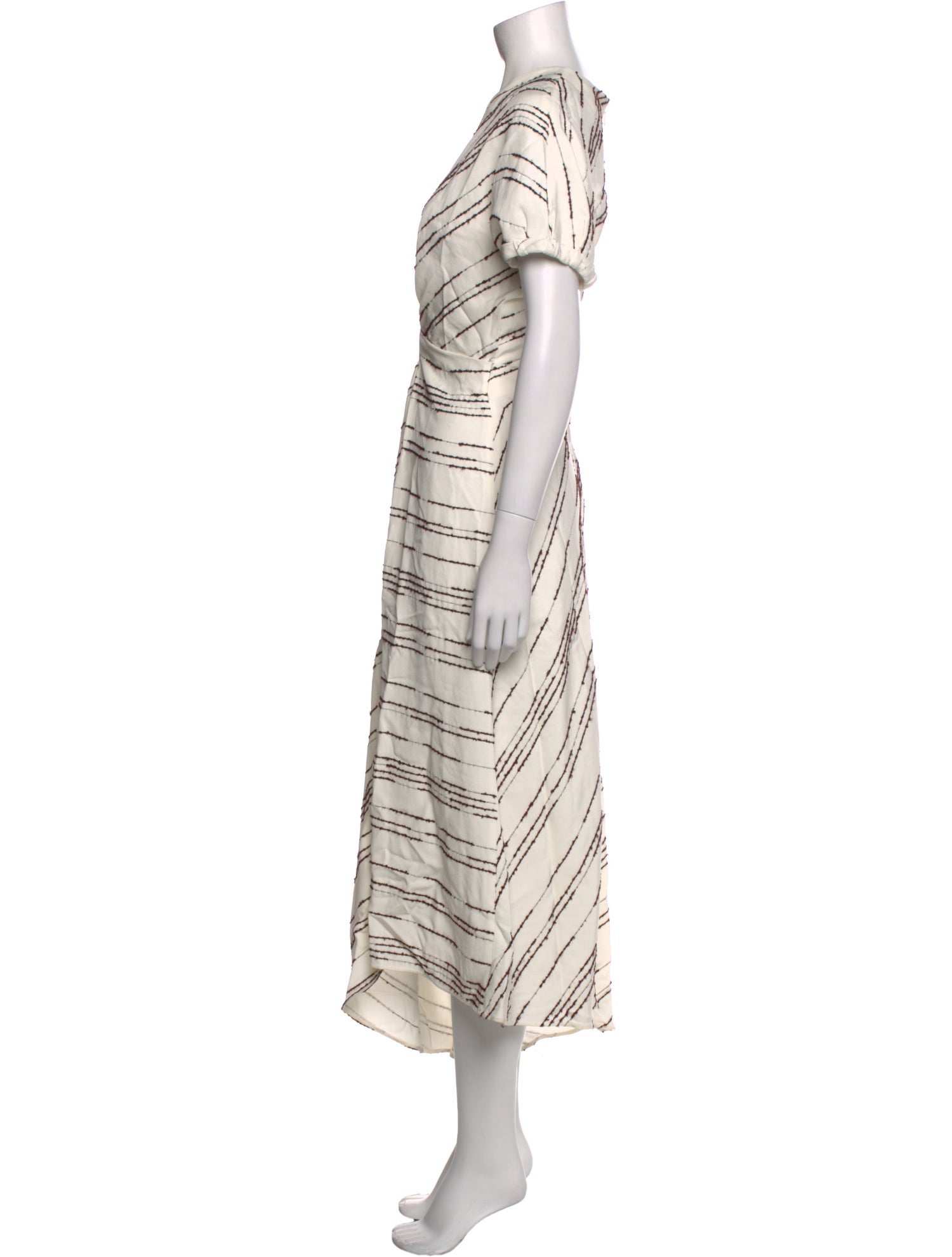 Proenza Schouler Striped Long Dress