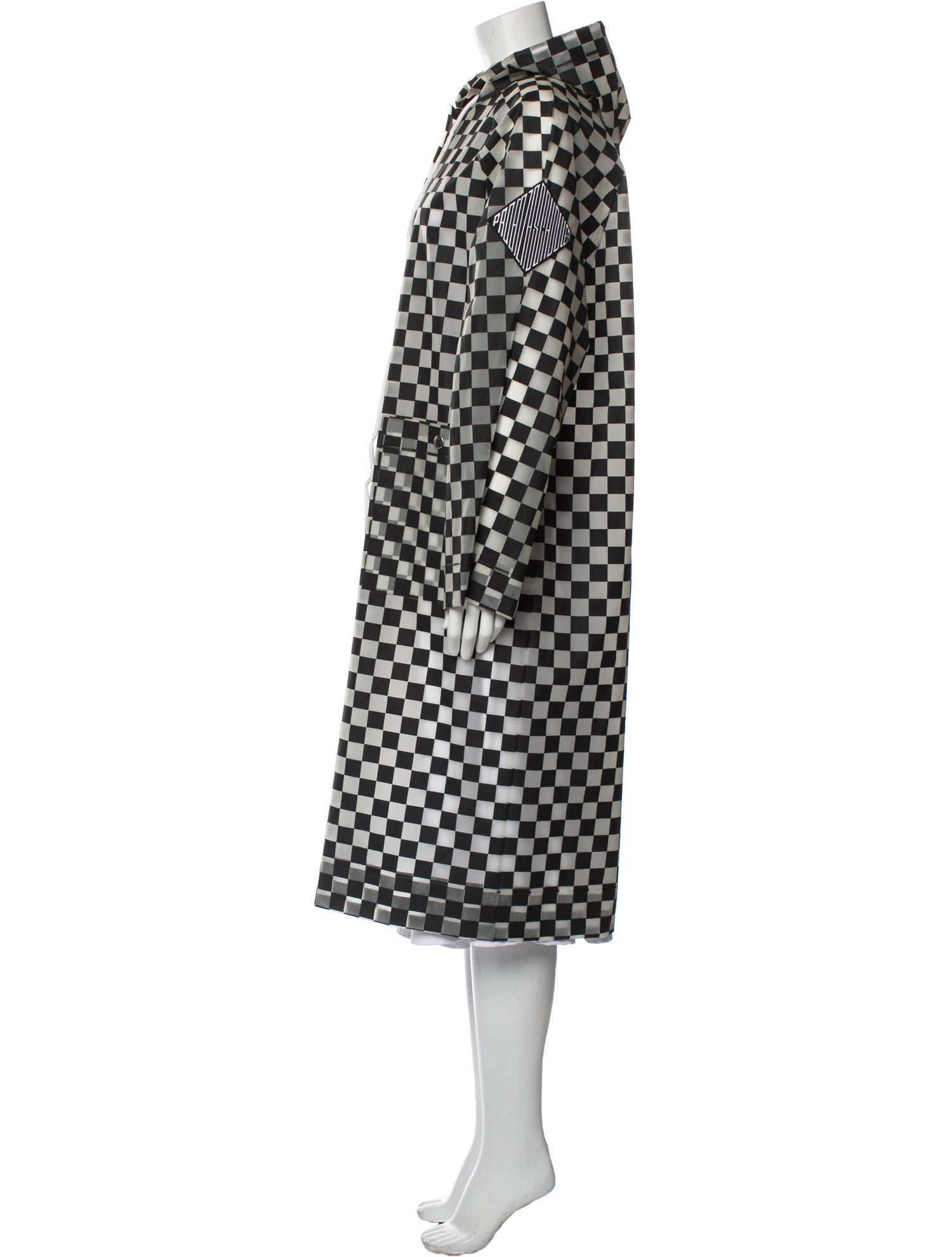 Proenza Schouler Plaid Print Trench Coat