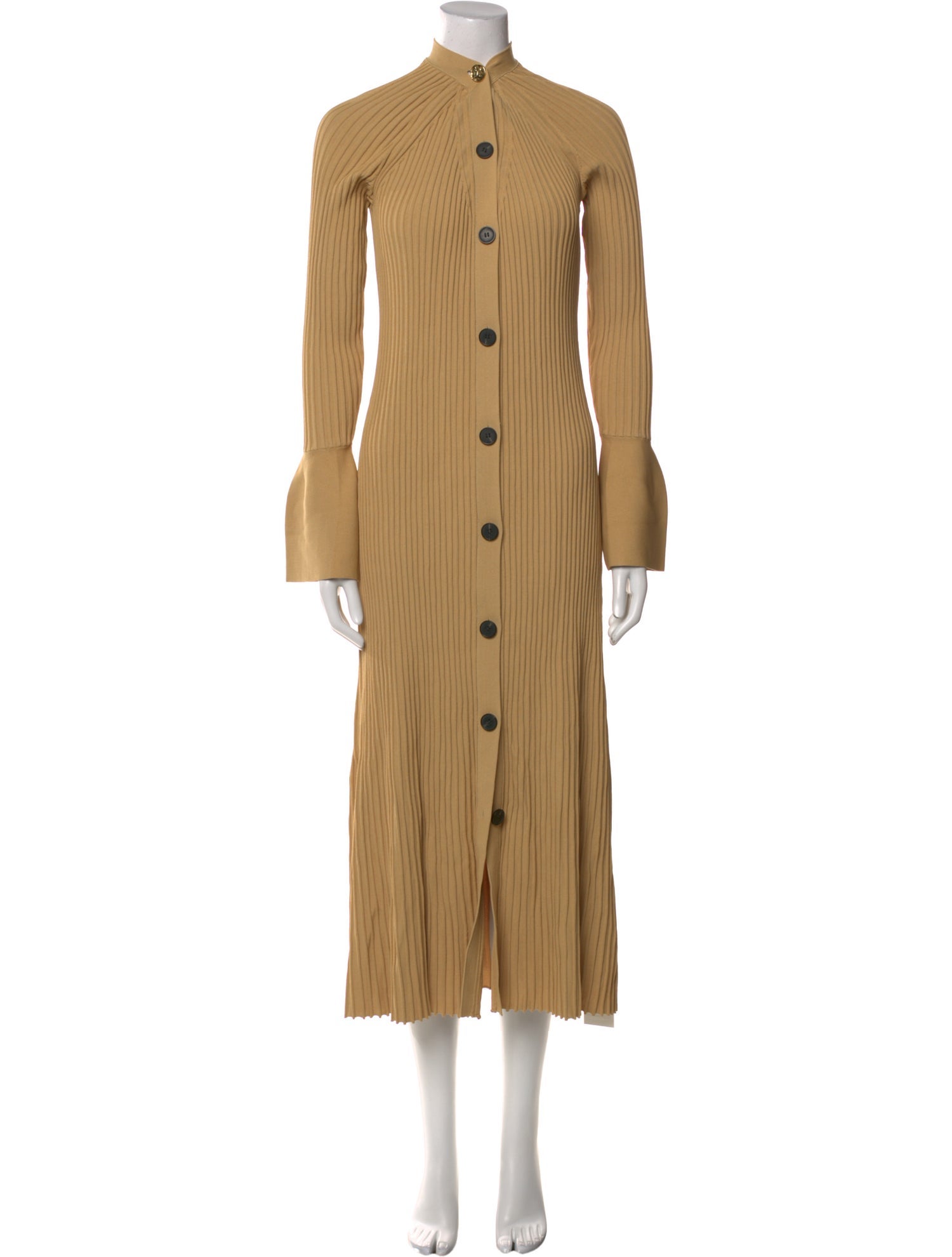 Proenza Schouler Mock Neck Long Dress