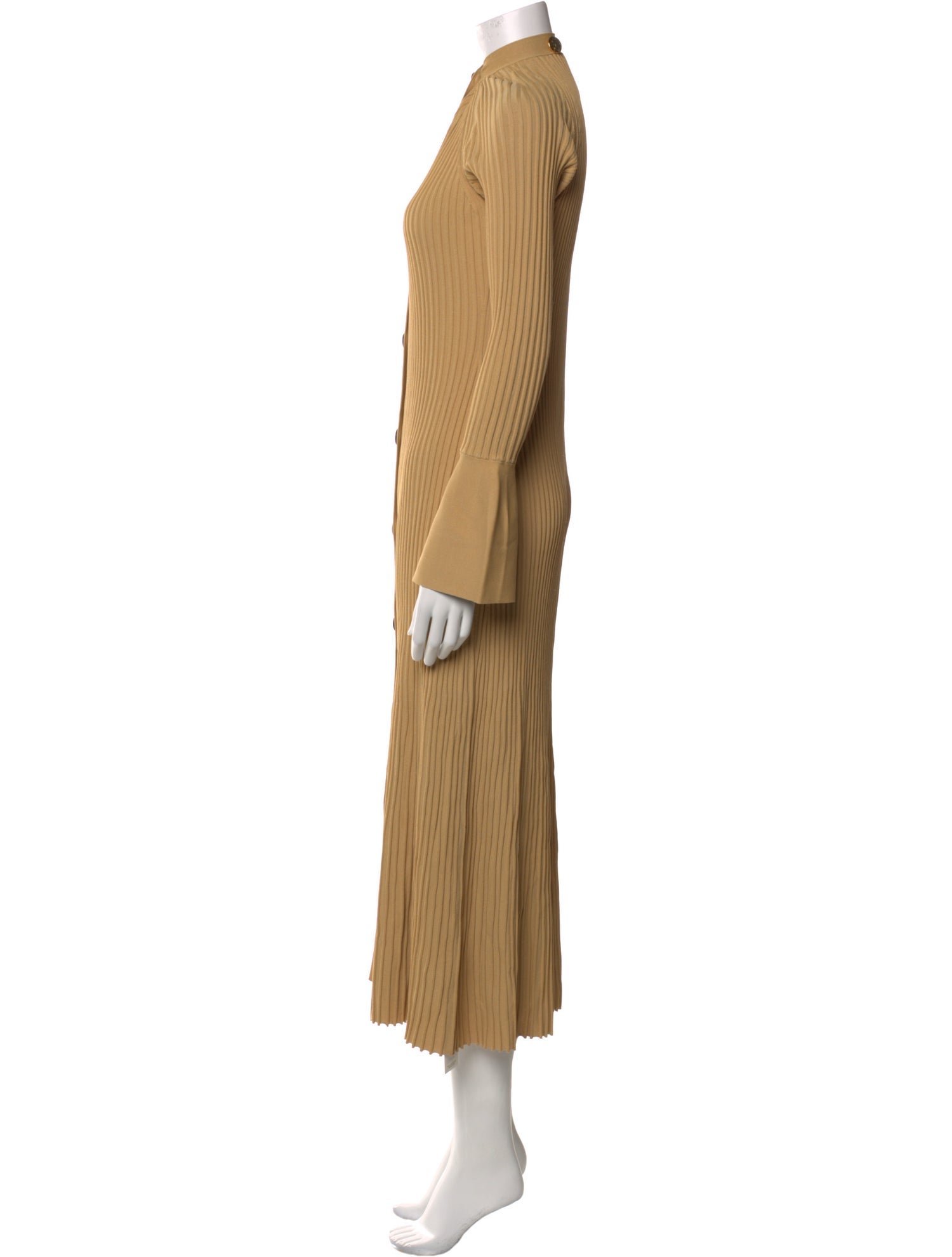 Proenza Schouler Mock Neck Long Dress