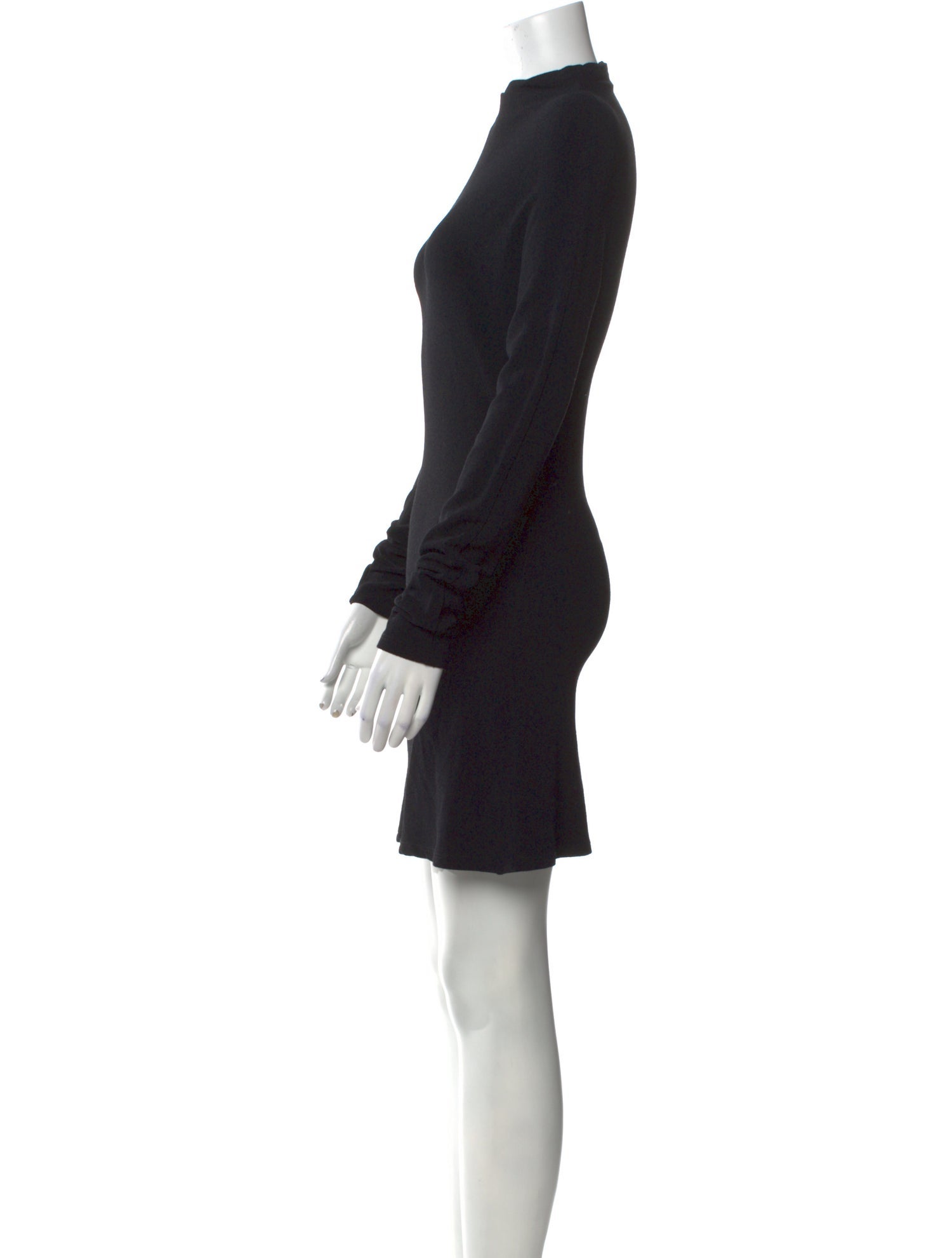 Proenza Schouler Mock Neck Mini Dress