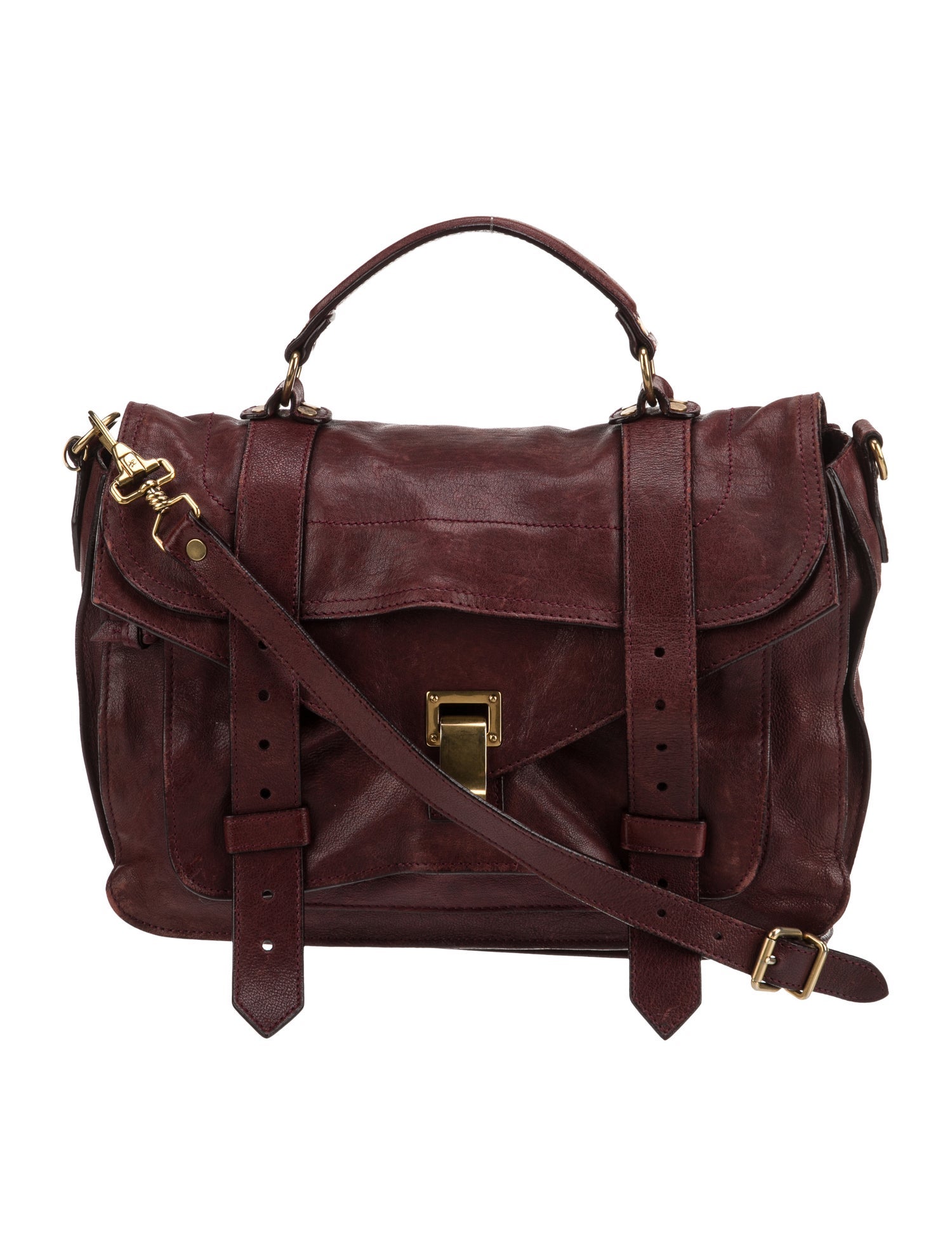 Proenza Schouler Leather Top Handle Bag