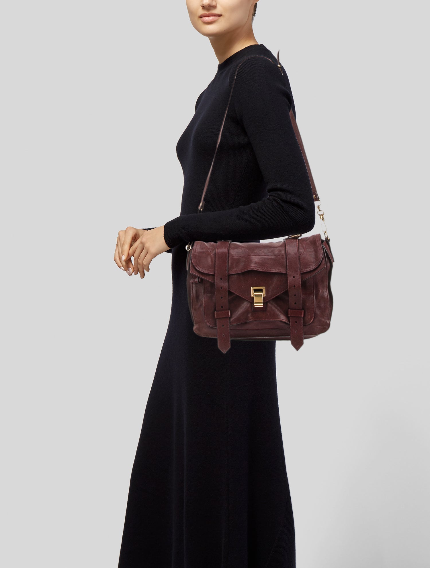 Proenza Schouler Leather Top Handle Bag