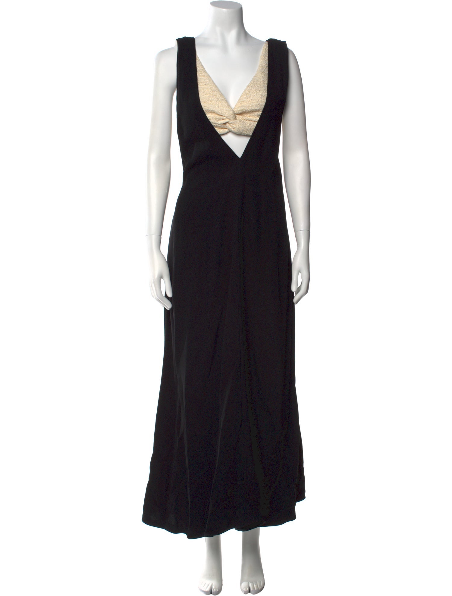 Proenza Schouler V-Neck Long Dress