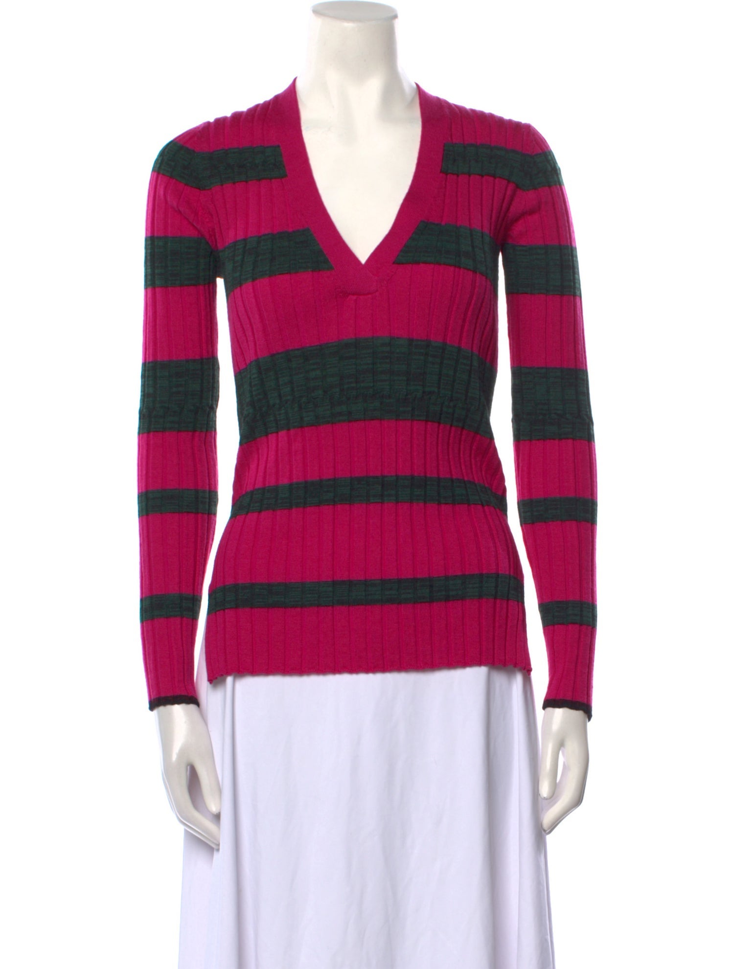 Proenza Schouler Wool Striped Top