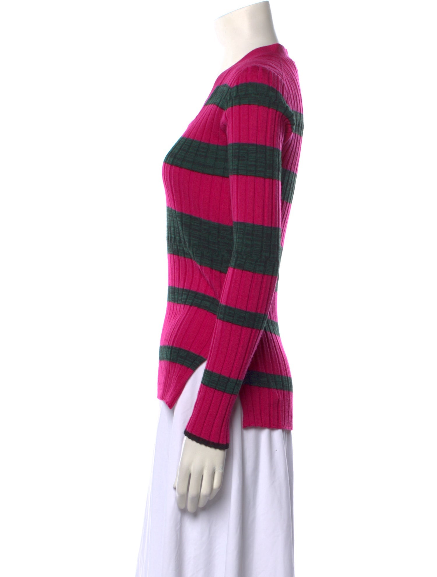 Proenza Schouler Wool Striped Top