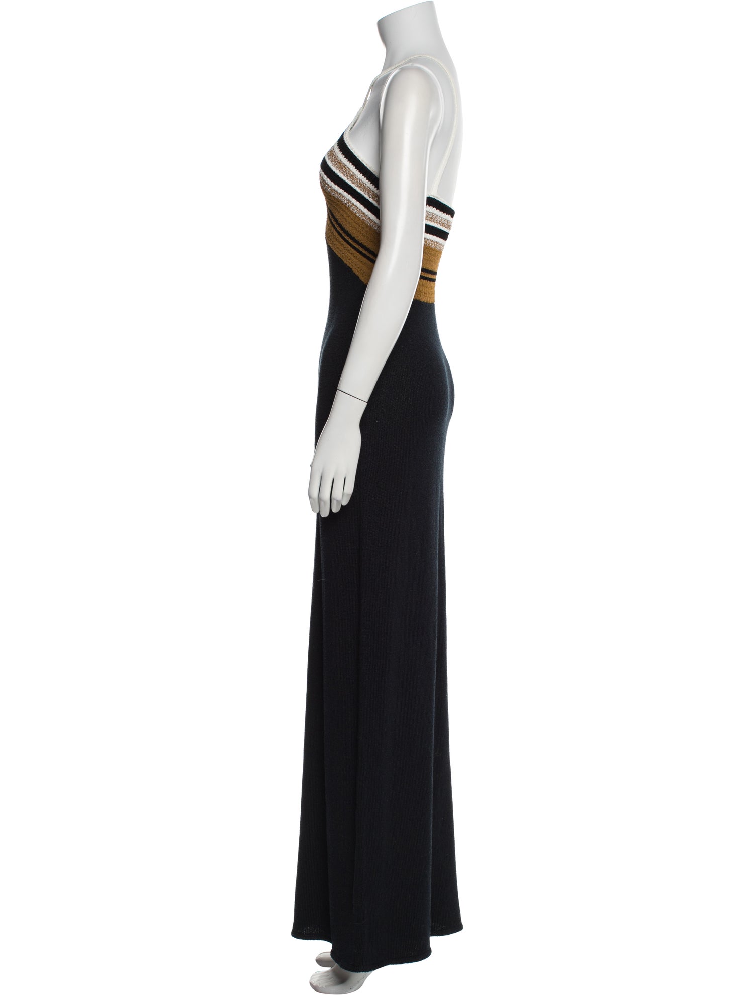 Proenza Schouler Striped Long Dress