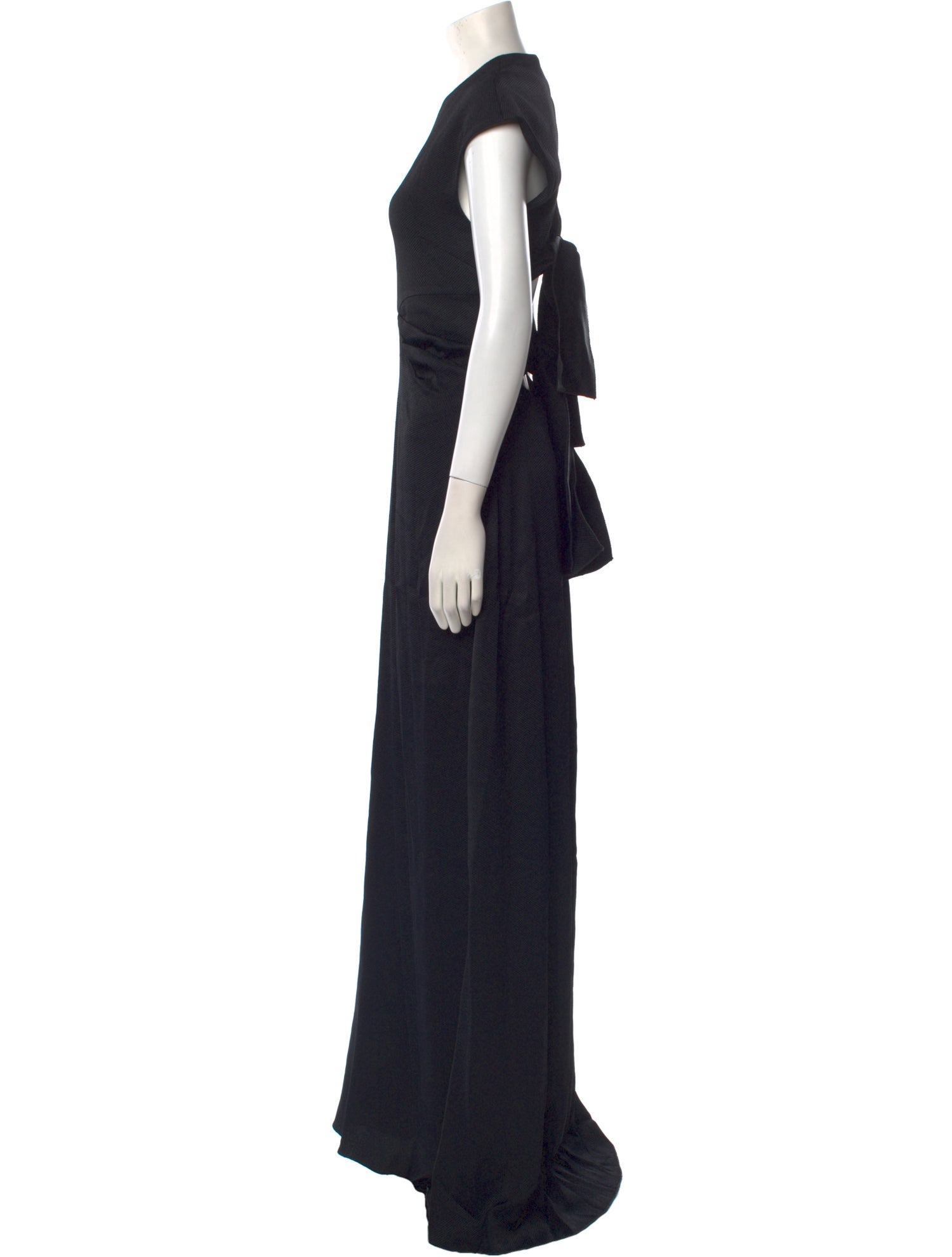Proenza Schouler V-Neck Long Dress