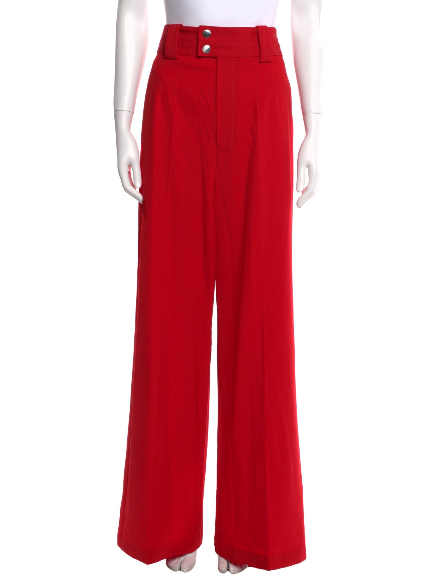 Proenza Schouler Wool Wide Leg Pants