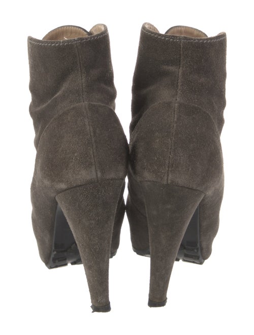 Proenza Schouler Suede Lace-Up Boots