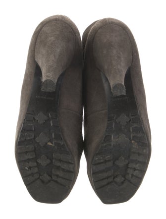 Proenza Schouler Suede Lace-Up Boots