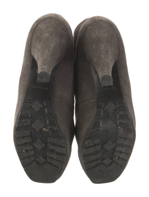 Proenza Schouler Suede Lace-Up Boots