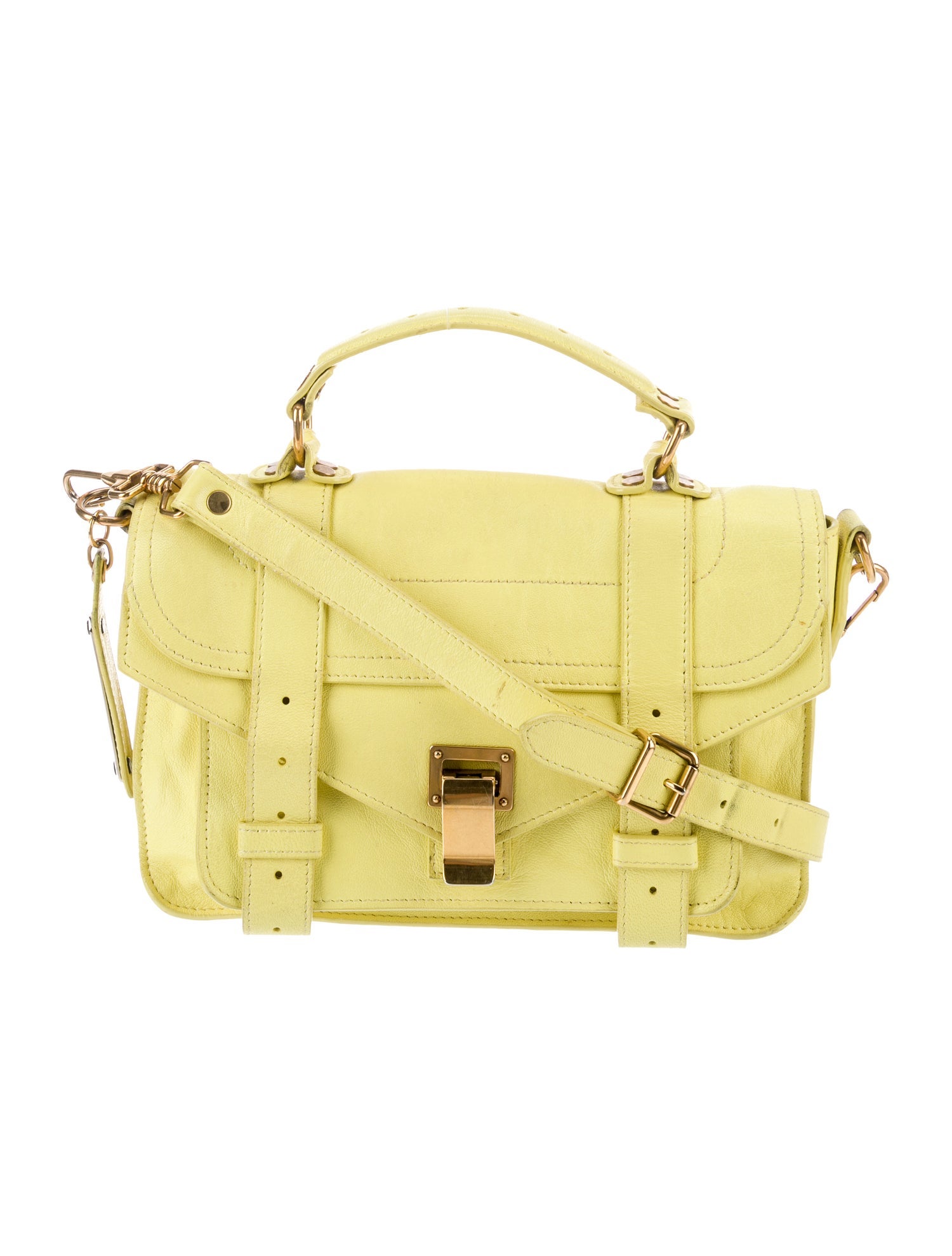 Proenza Schouler Leather Top Handle Bag