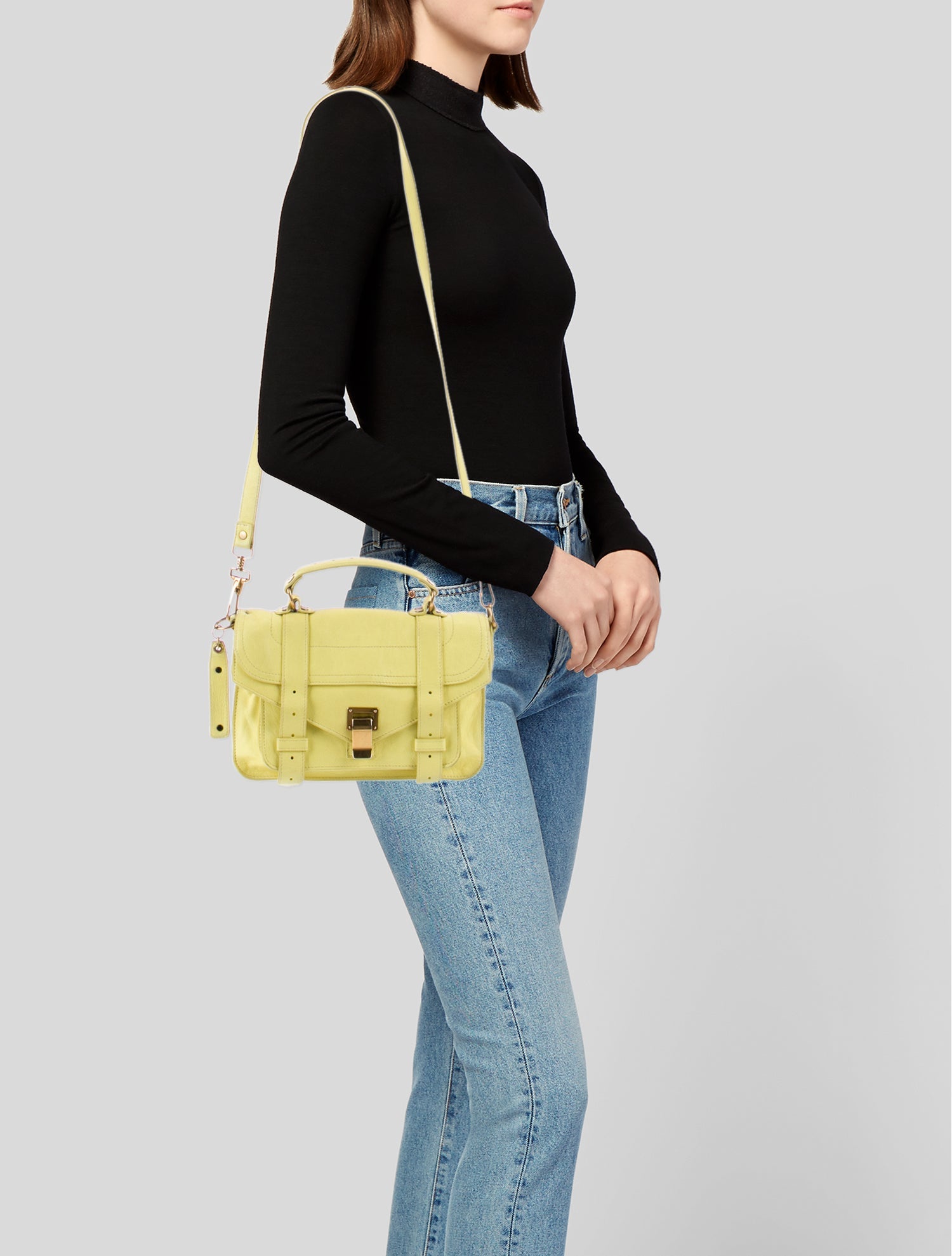 Proenza Schouler Leather Top Handle Bag