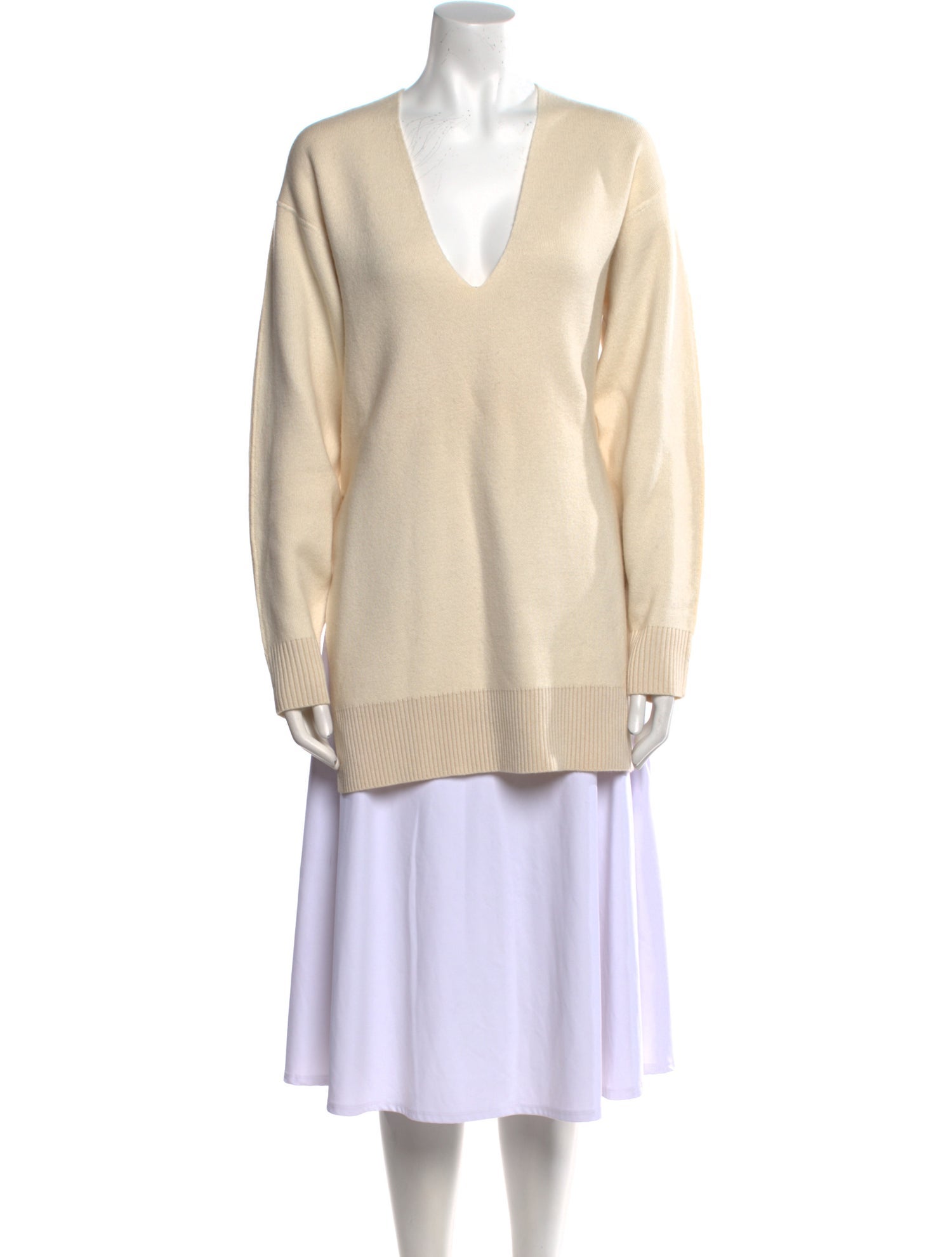 Proenza Schouler Wool V-Neck Sweater