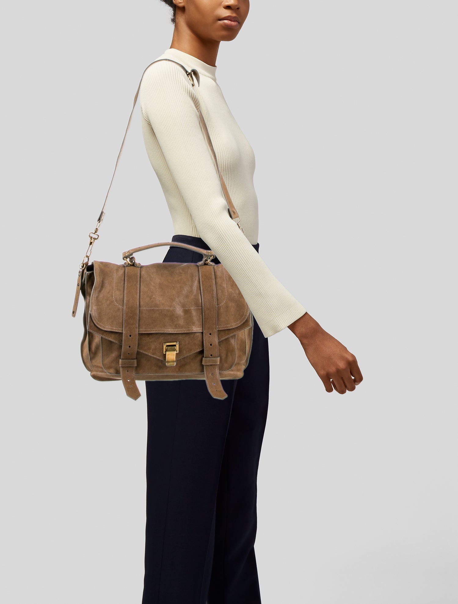 Proenza Schouler Leather Top Handle Bag