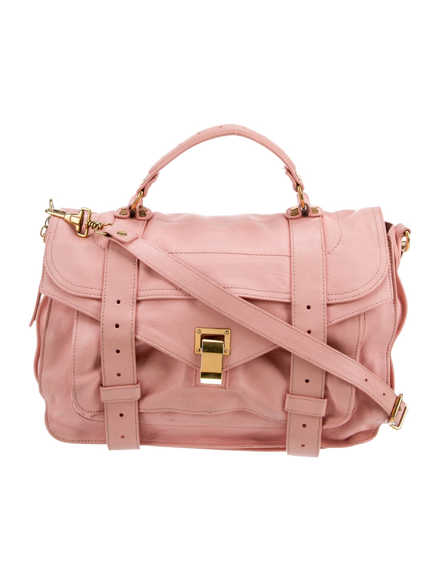 Proenza Schouler Leather Messenger Bag