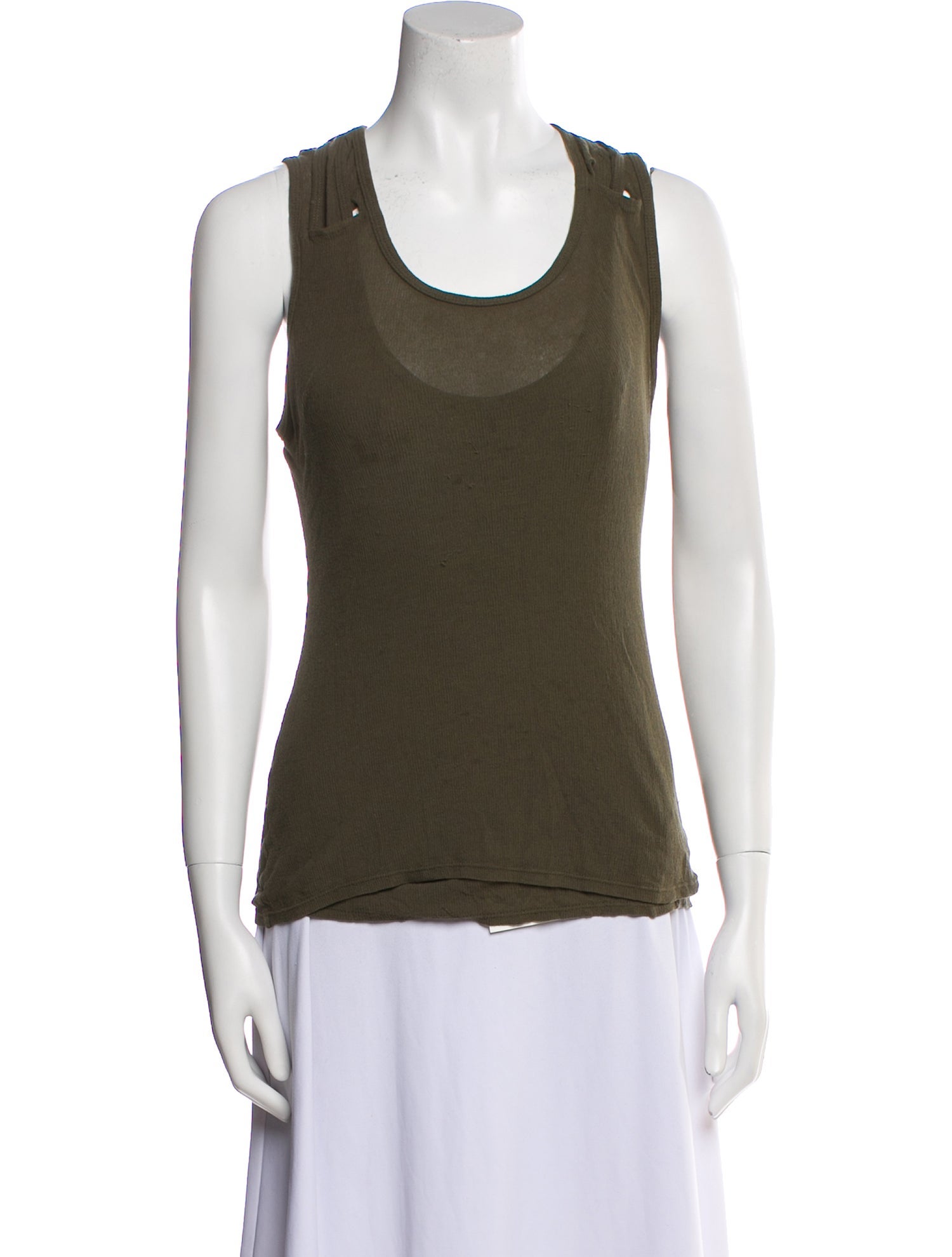 Proenza Schouler Scoop Neck Sleeveless Top