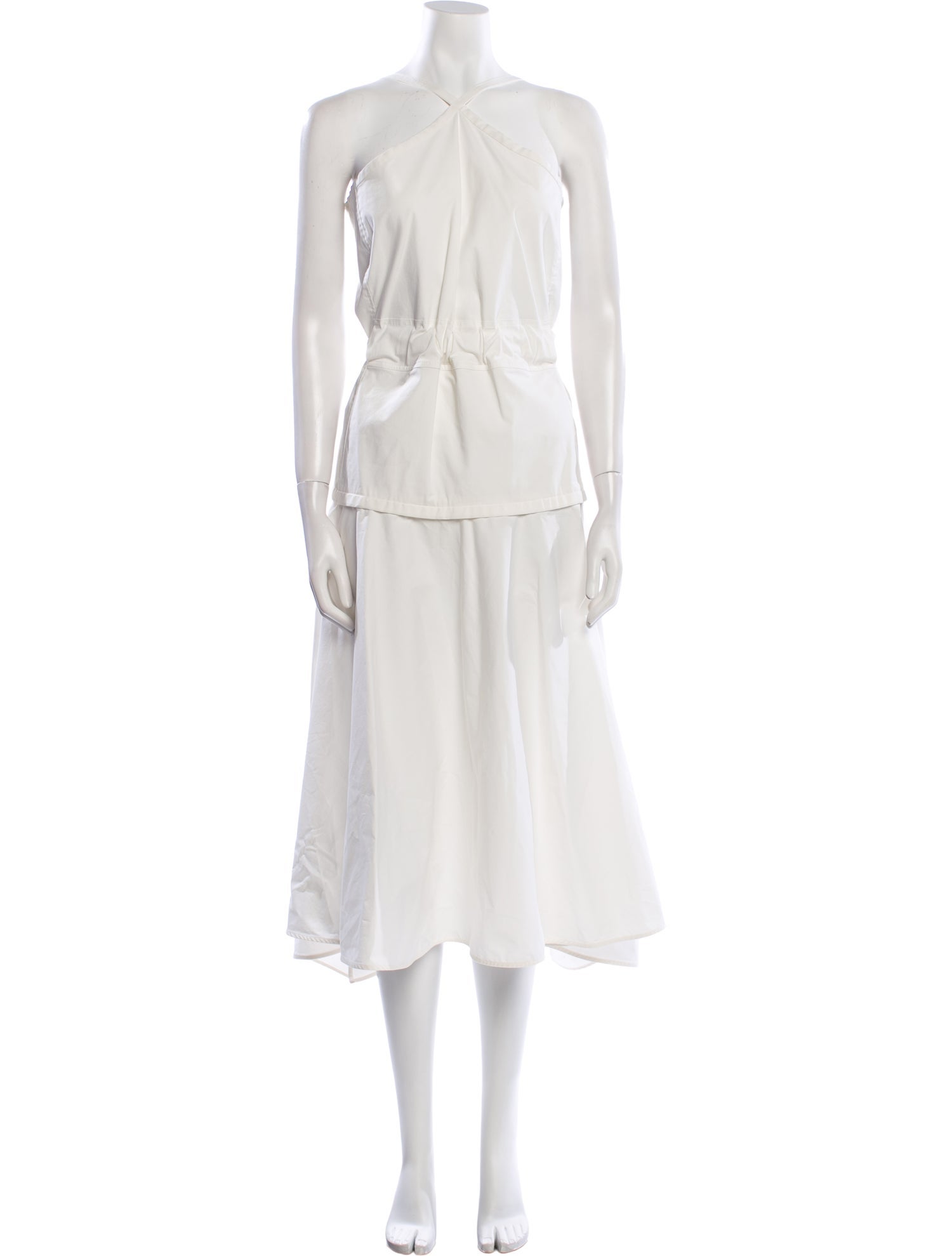 Proenza Schouler Halterneck Midi Length Dress