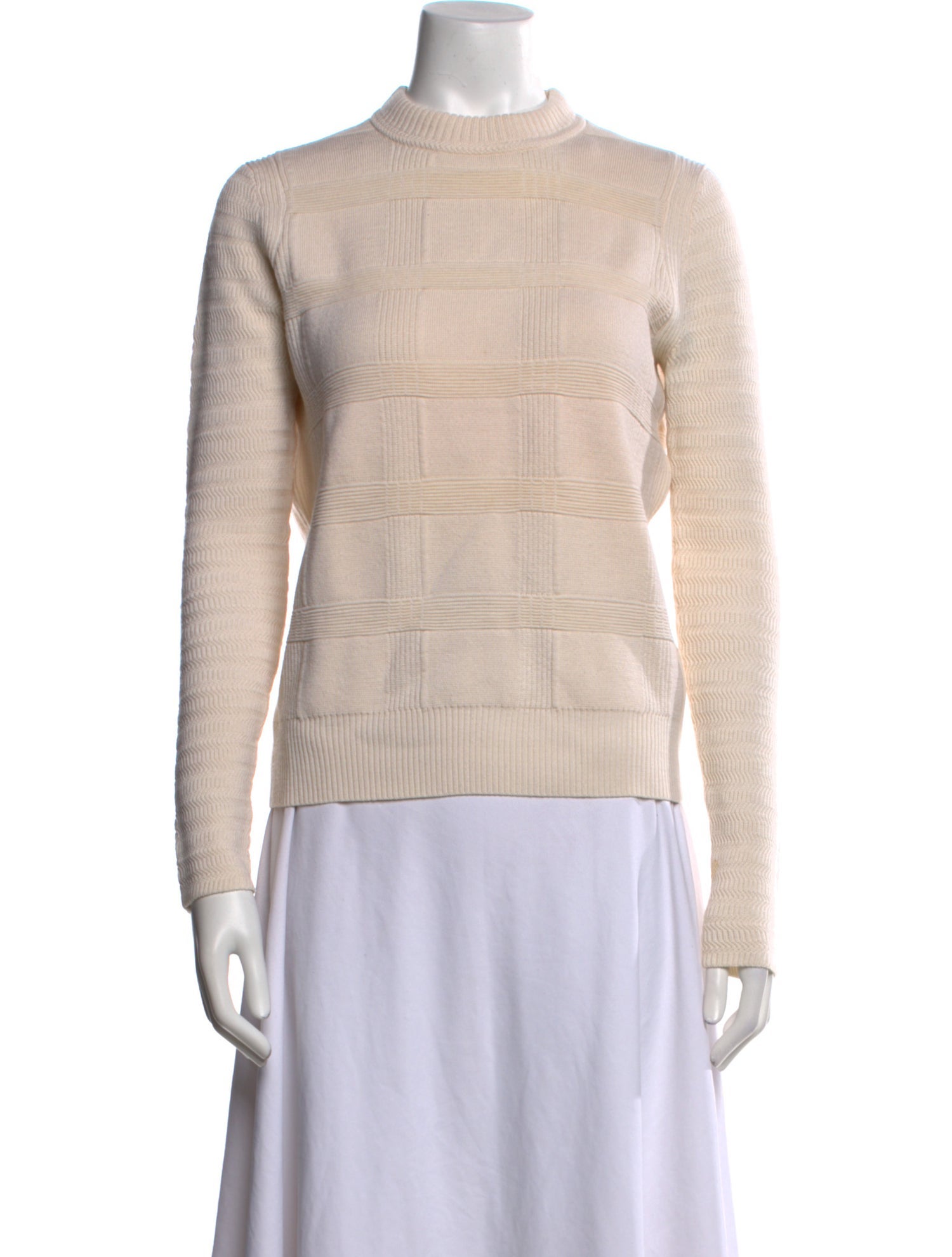 Proenza Schouler Wool Mock Neck Sweater