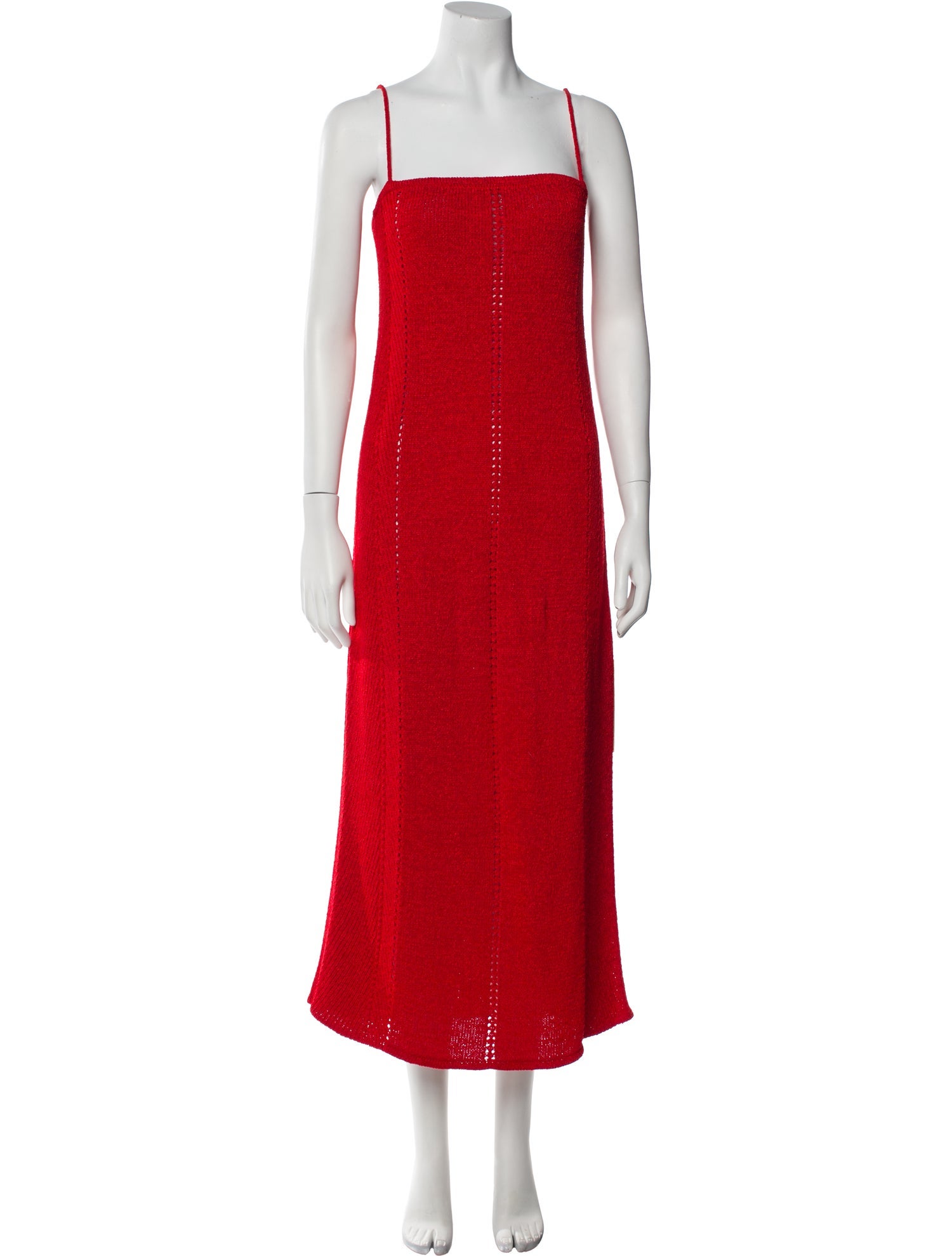 Proenza Schouler Square Neckline Long Dress