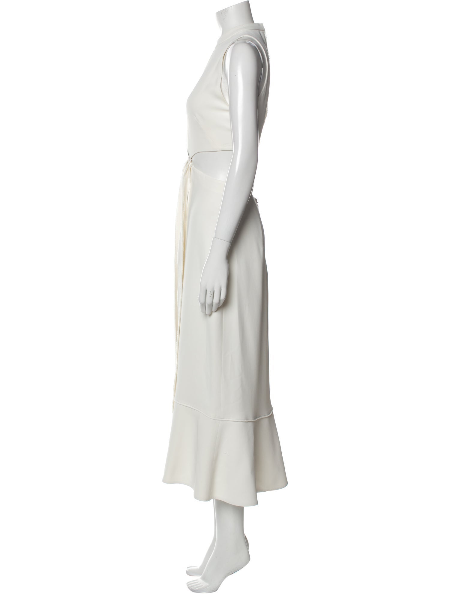 Proenza Schouler Crew Neck Long Dress