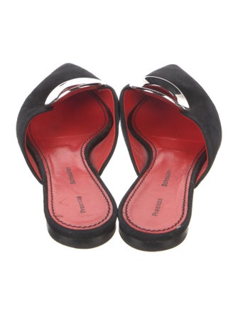 Proenza Schouler Suede Mules