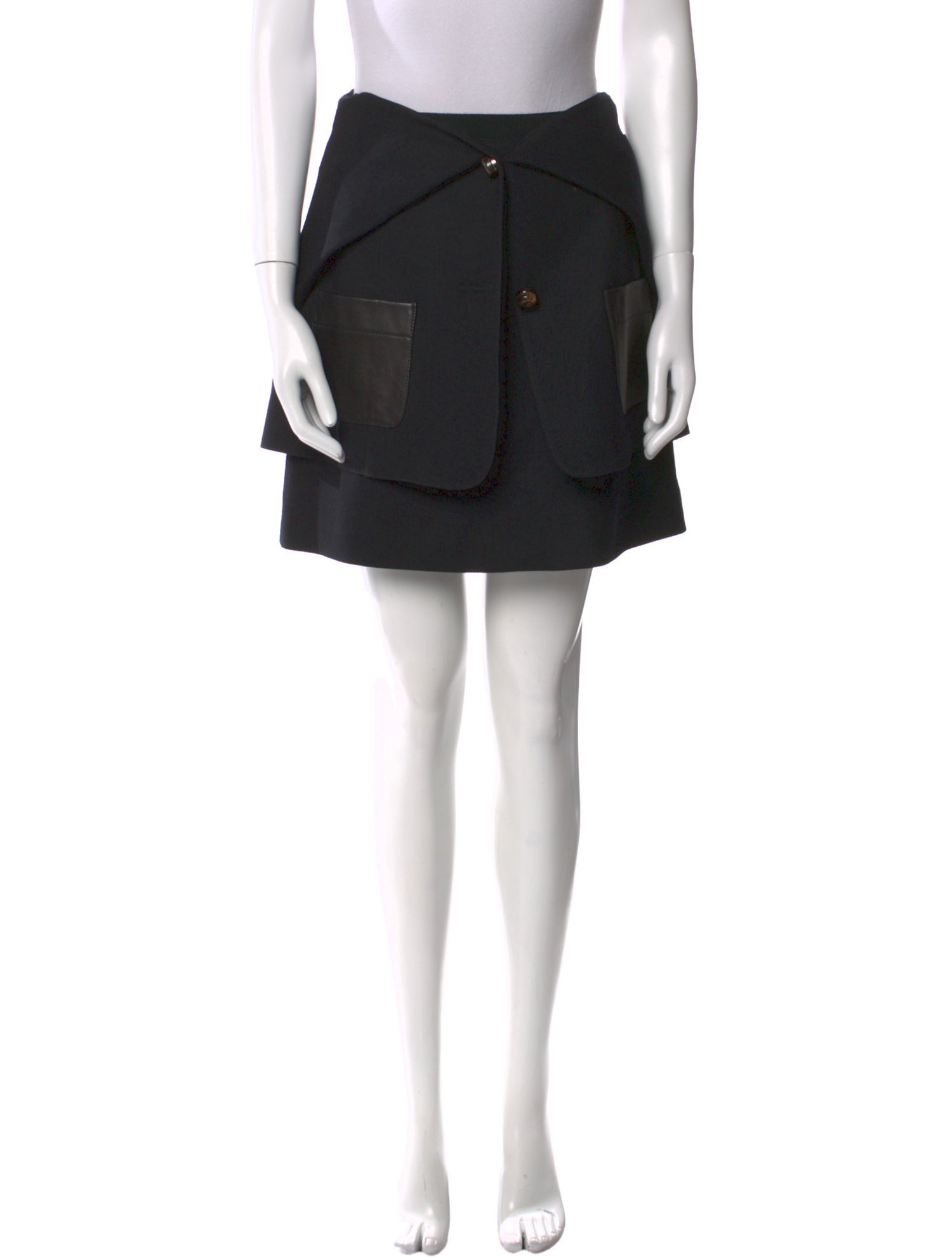 Proenza Schouler Virgin Wool Mini Skirt