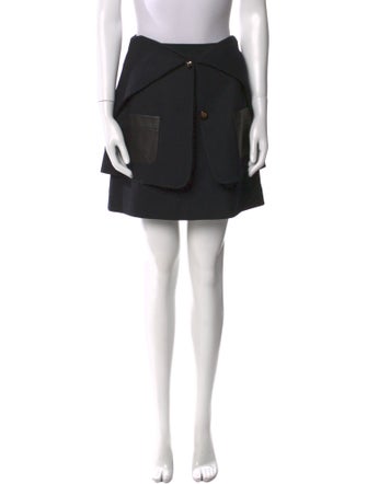 Proenza Schouler Virgin Wool Mini Skirt