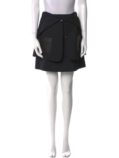 Proenza Schouler Virgin Wool Mini Skirt