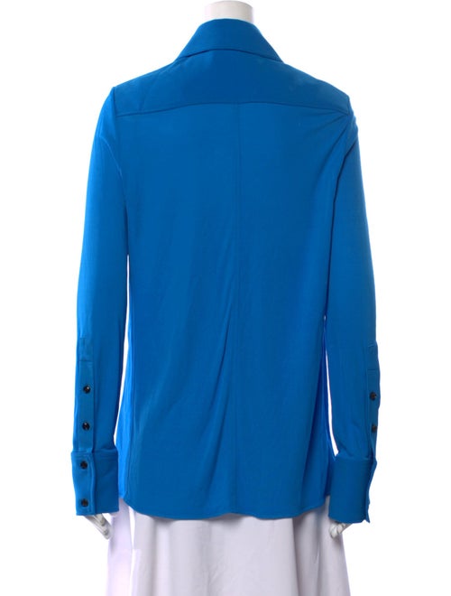 Proenza Schouler Long Sleeve Button-Up Top