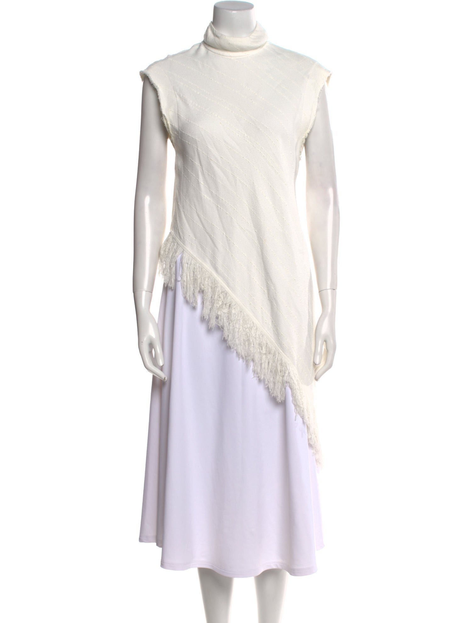 Proenza Schouler Turtleneck Sleeveless Tunic