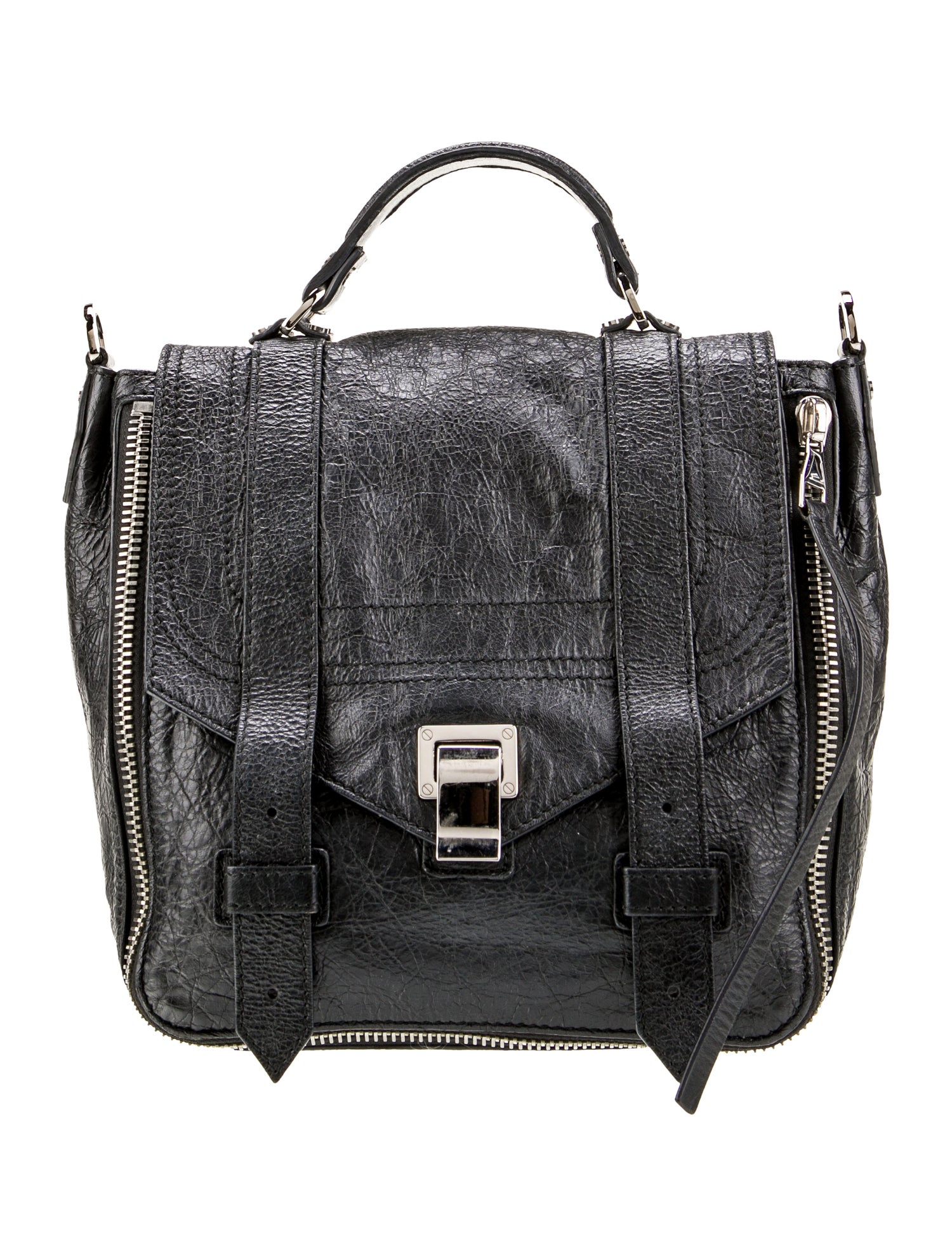 Proenza Schouler Leather Messenger Bag