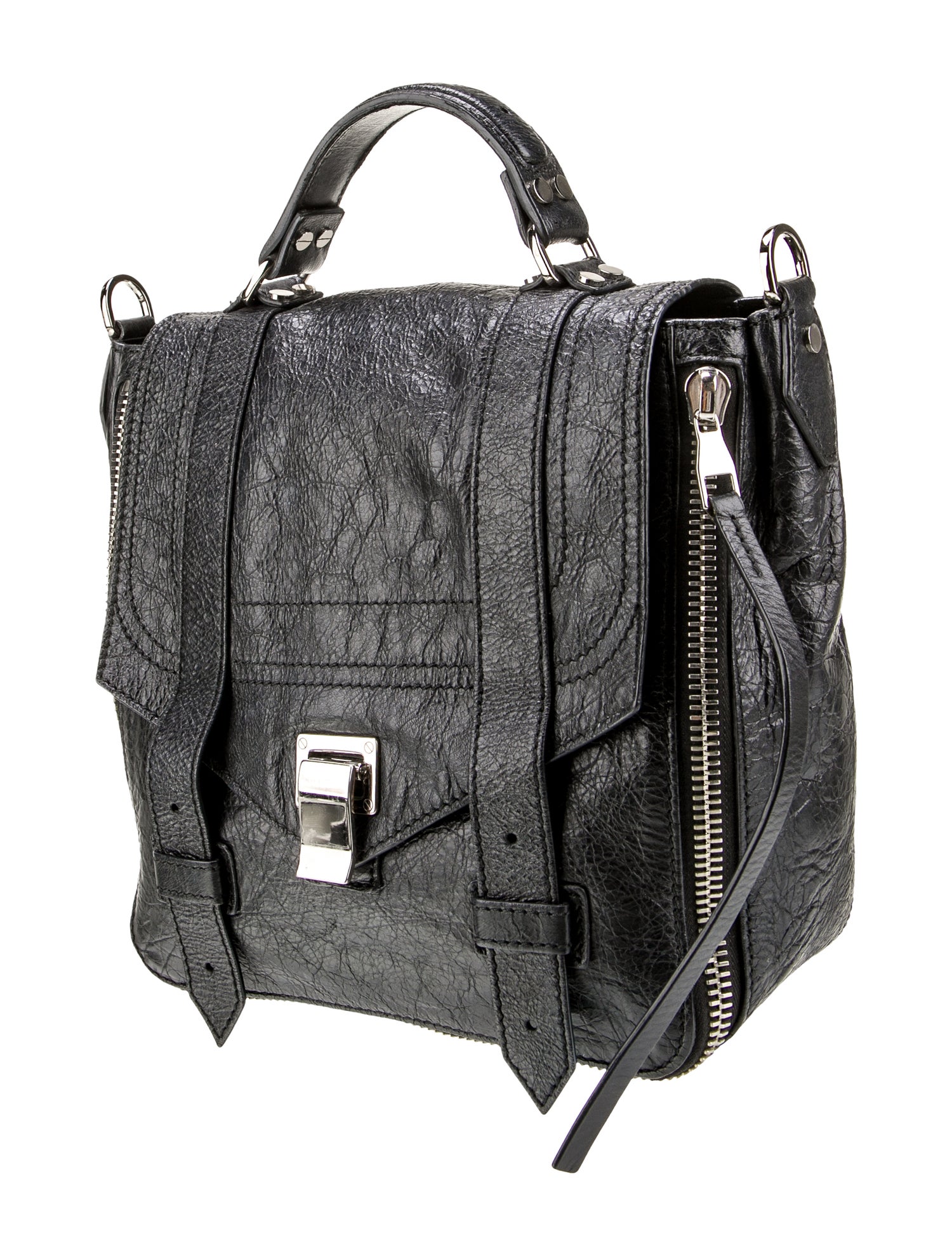 Proenza Schouler Leather Messenger Bag