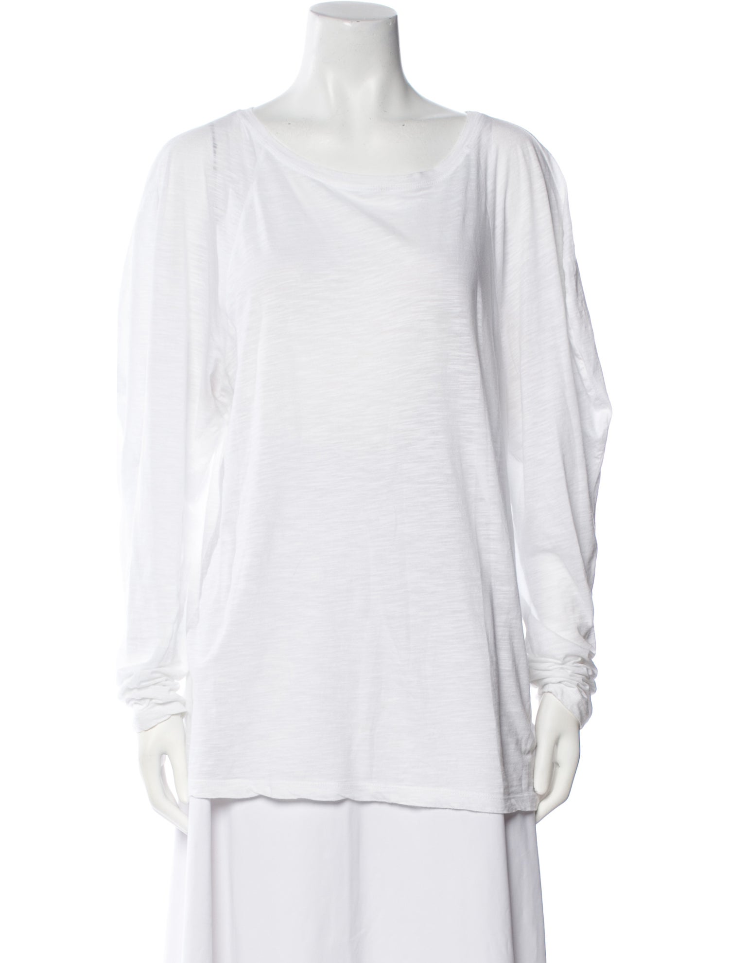 Proenza Schouler V-Neck Long Sleeve Tunic