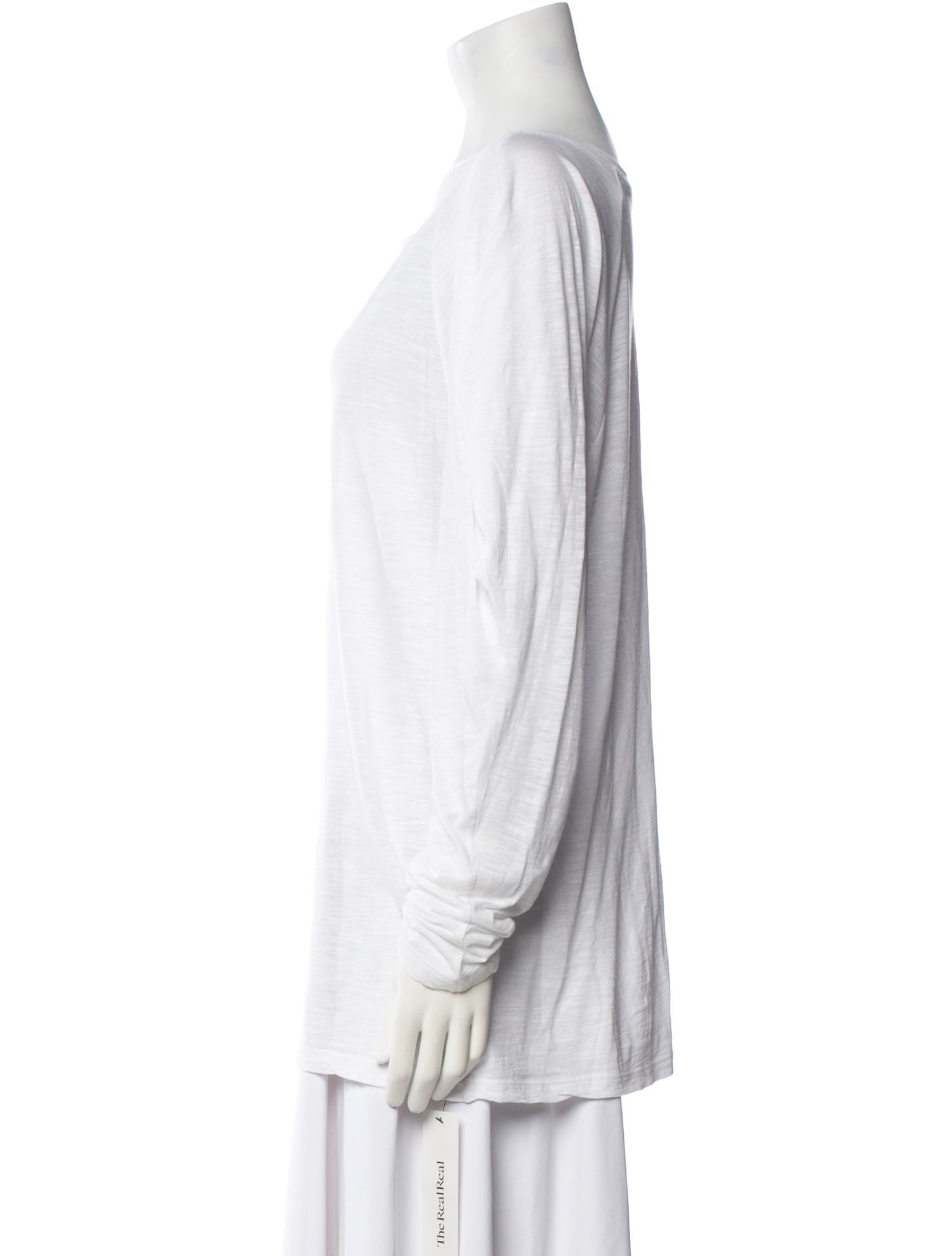 Proenza Schouler V-Neck Long Sleeve Tunic