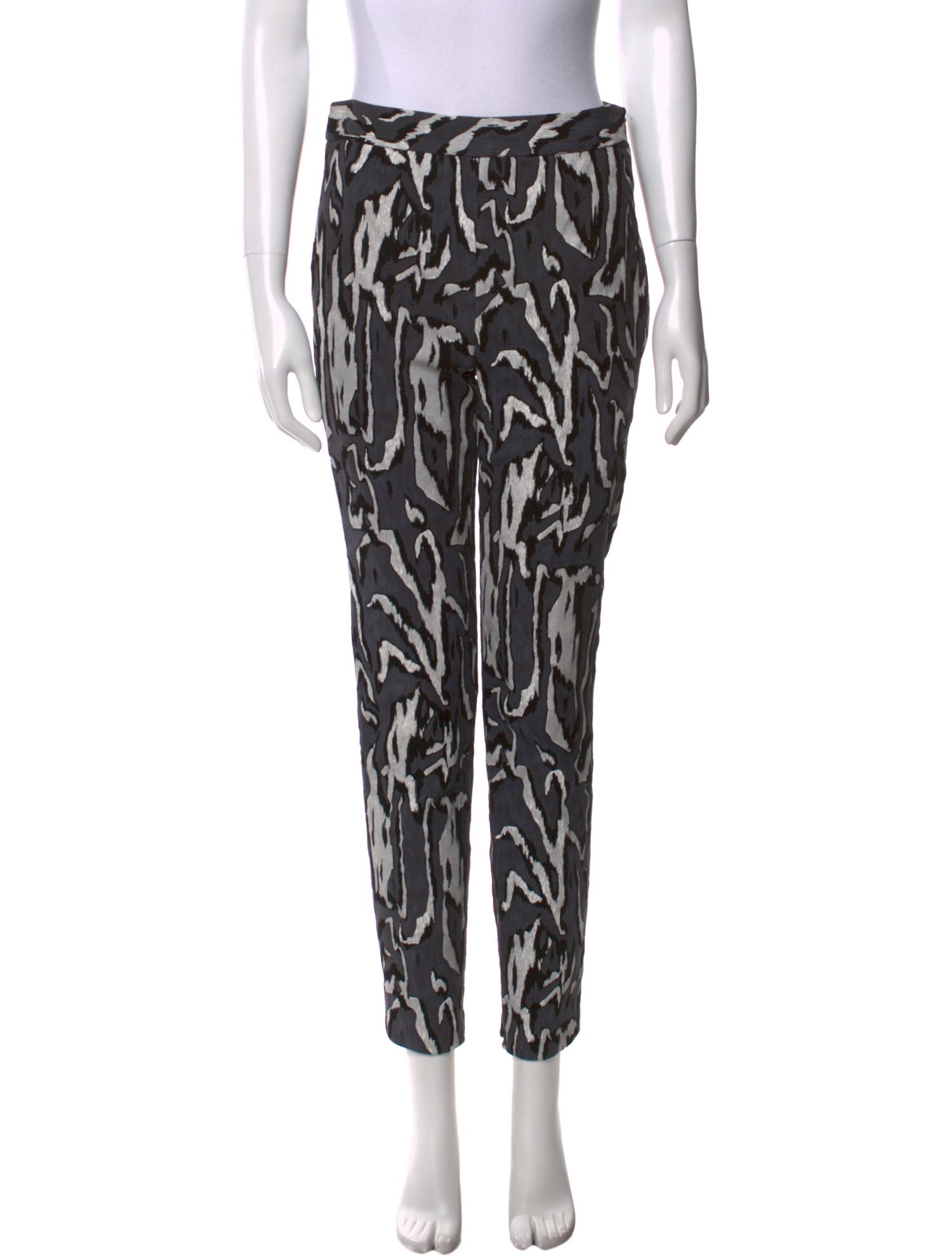 Proenza Schouler Printed Straight Leg Pants