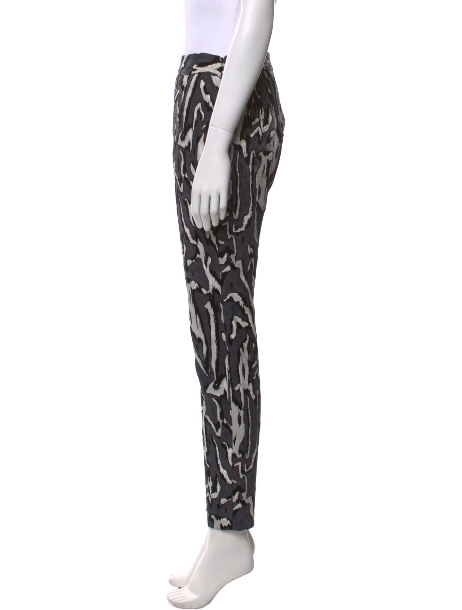 Proenza Schouler Printed Straight Leg Pants