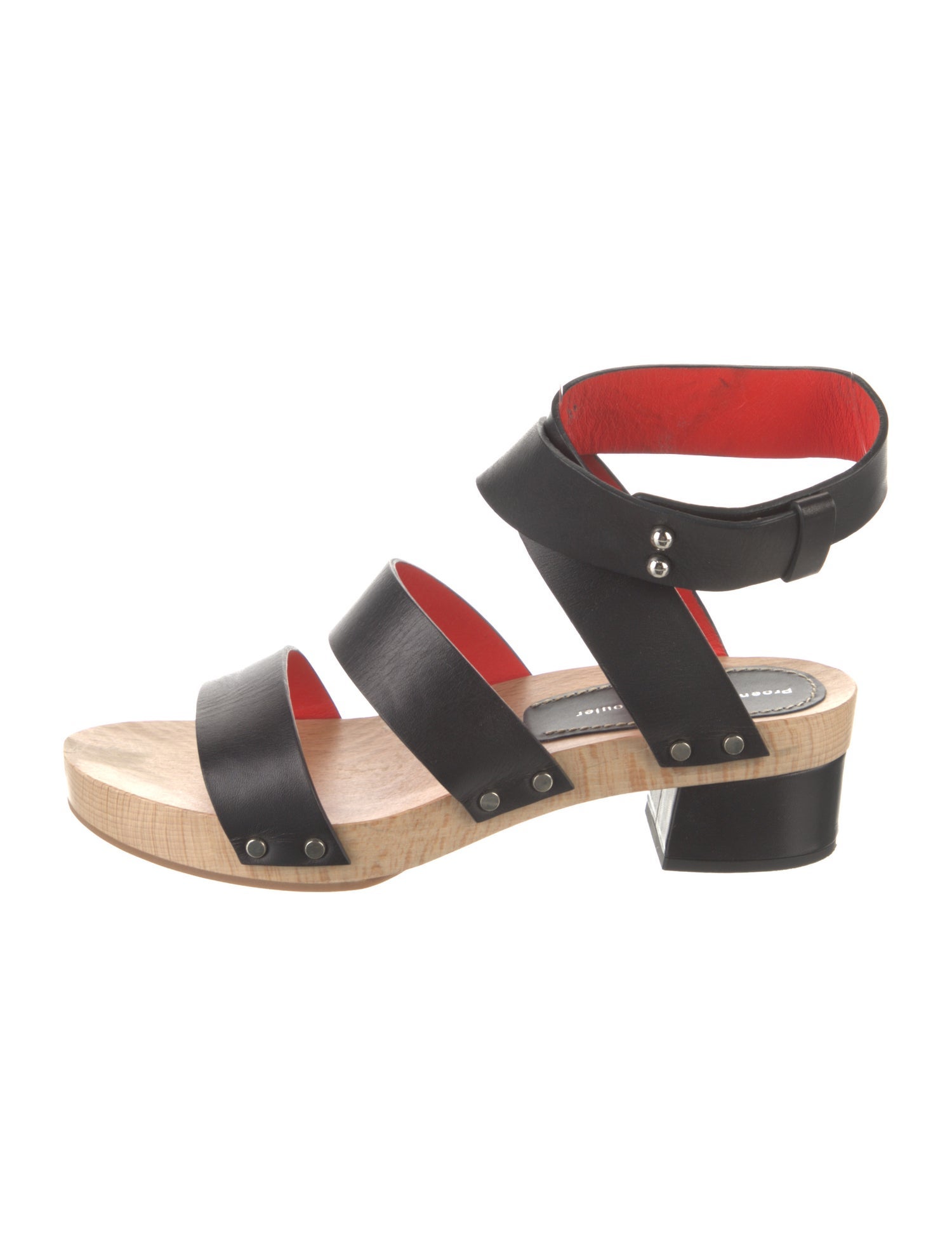 Proenza Schouler Leather Gladiator Sandals