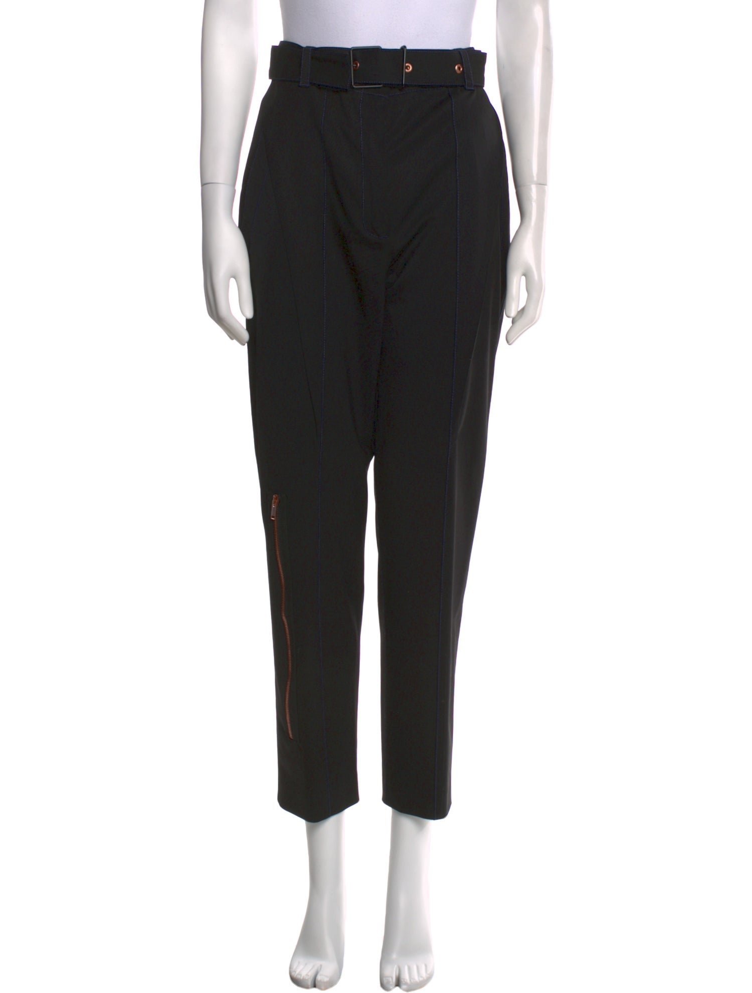 Proenza Schouler Virgin Wool Straight Leg Pants