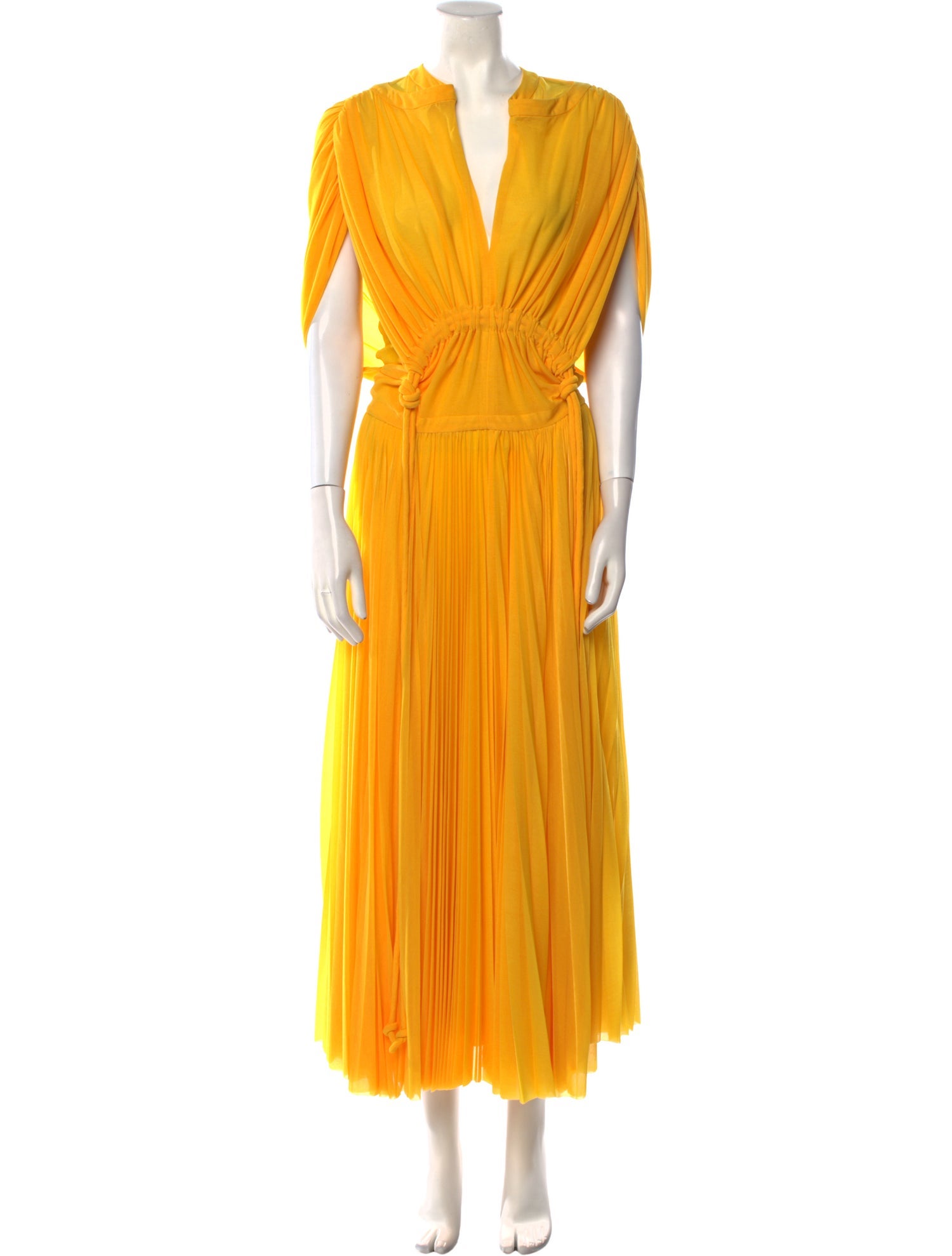 Proenza Schouler V-Neck Long Dress