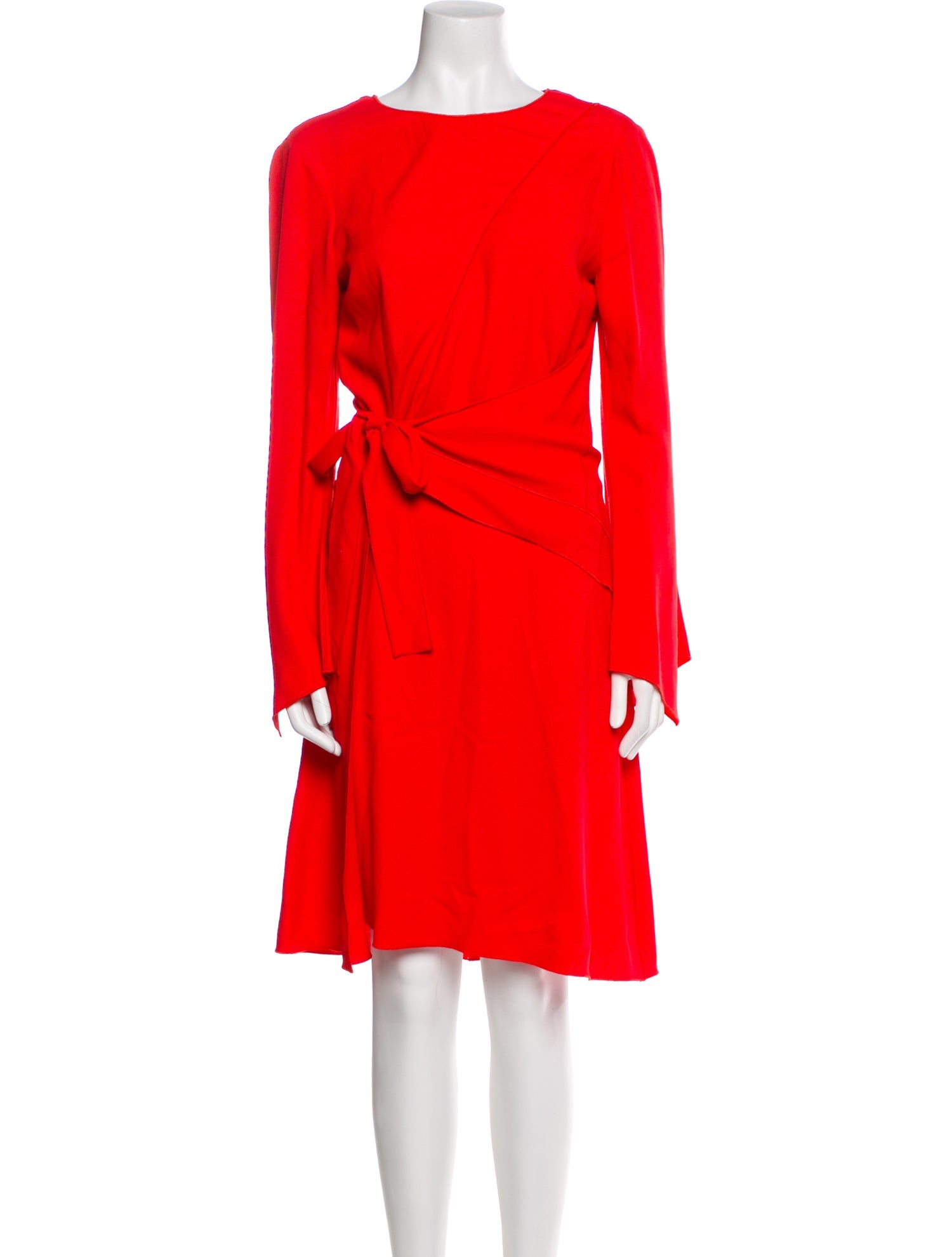 Proenza Schouler Bateau Neckline Midi Length Dress