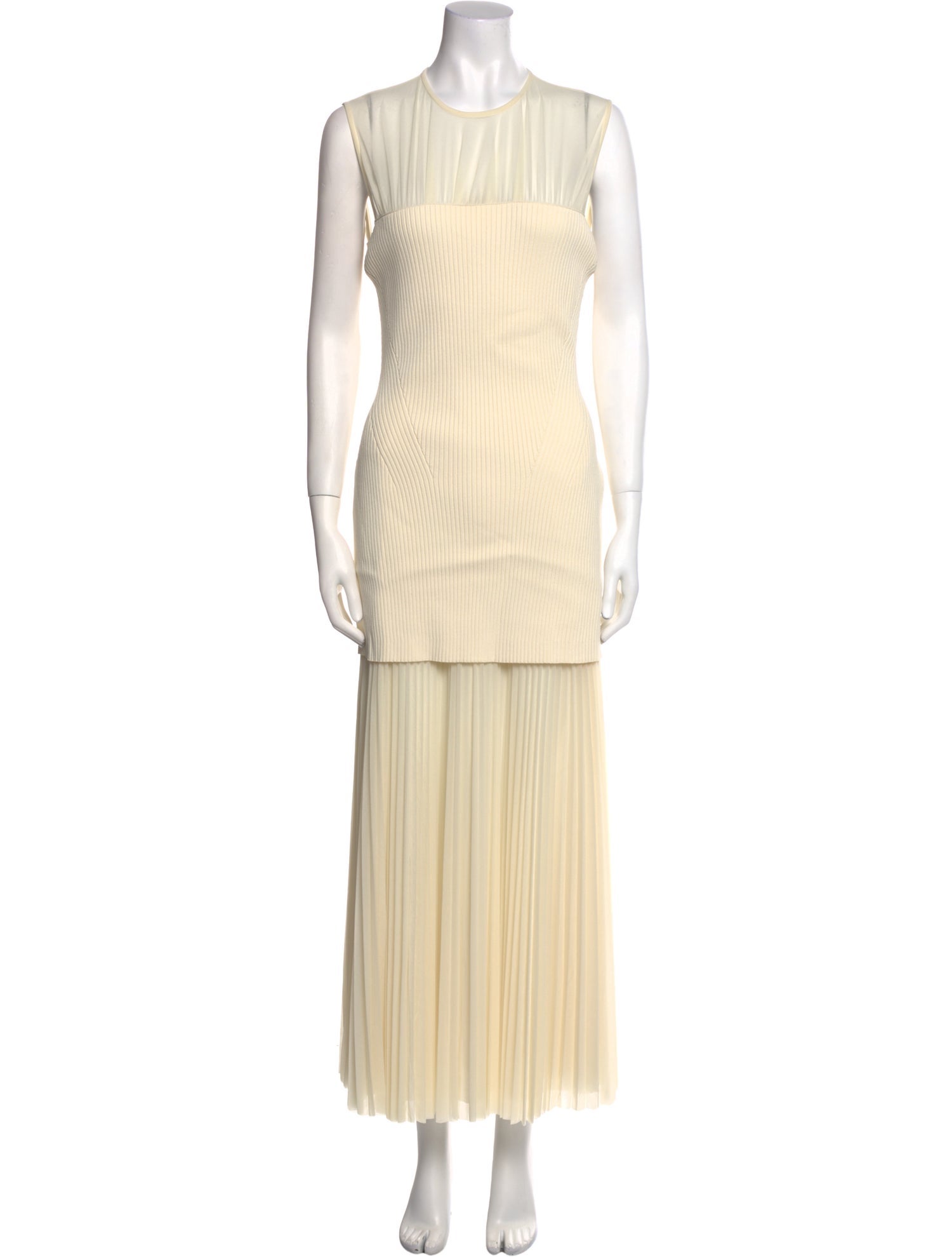 Proenza Schouler Crew Neck Long Dress